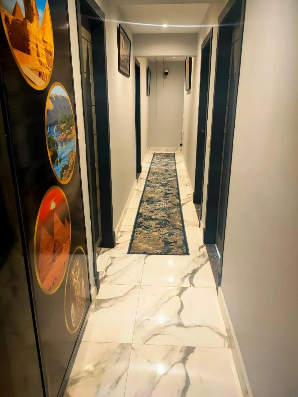 Property building in pyramids grand museum inn