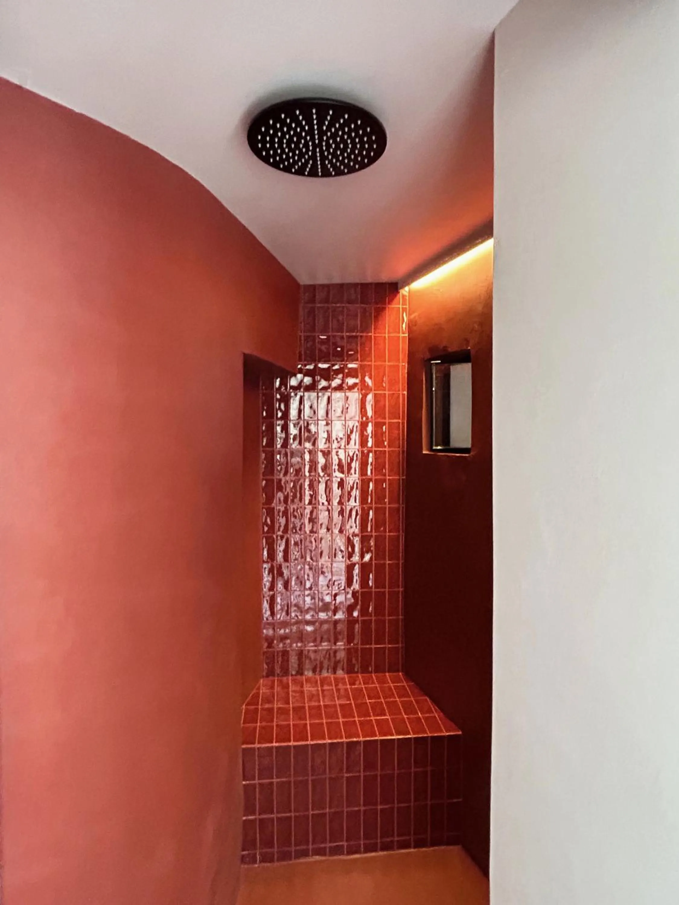 Shower in Roiss Haus Suites