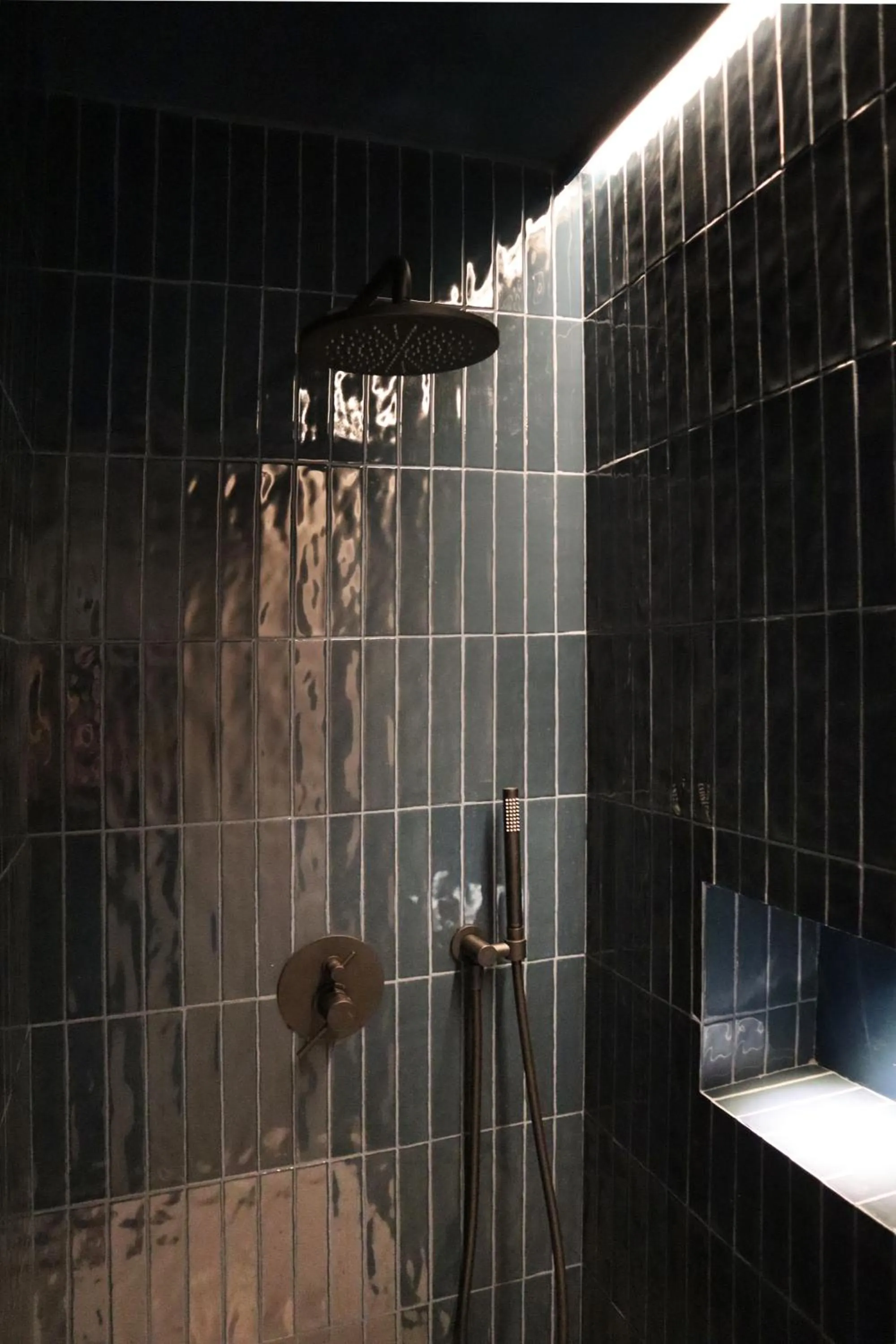 Shower in Roiss Haus Suites