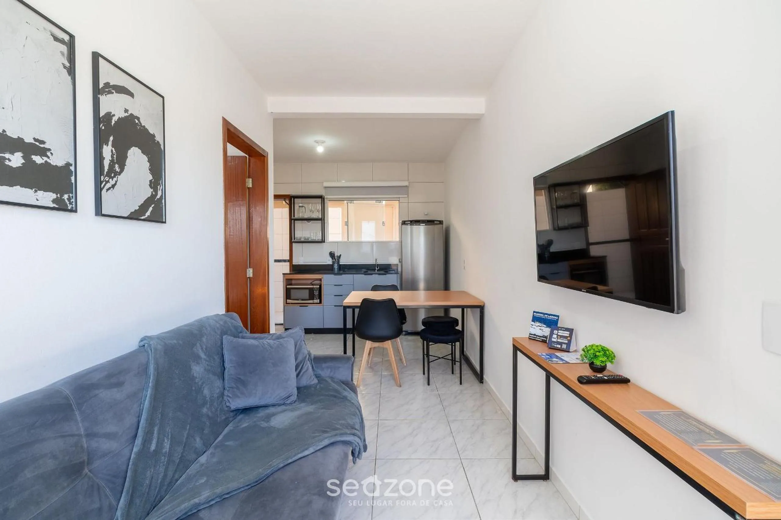 TV and multimedia in Apartamentos em Jurerê - JMA