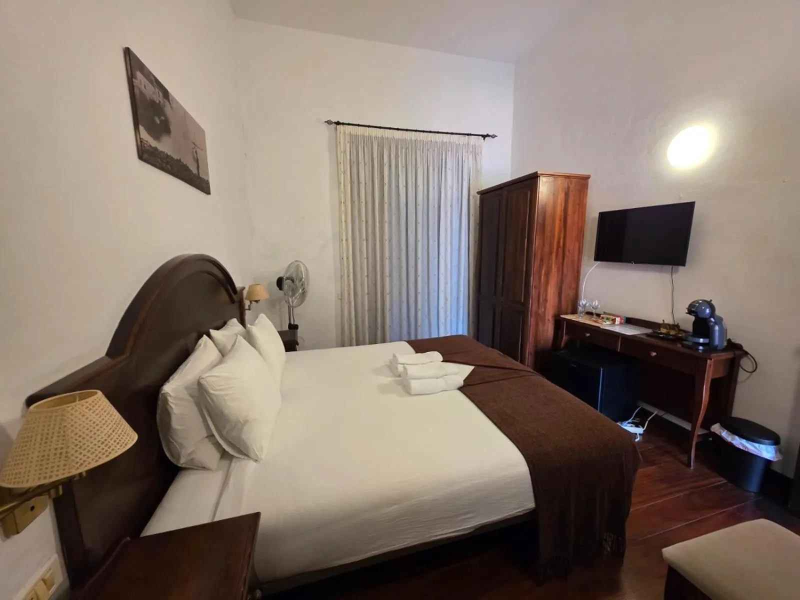 Bed in Tamahuche Hotel Rural