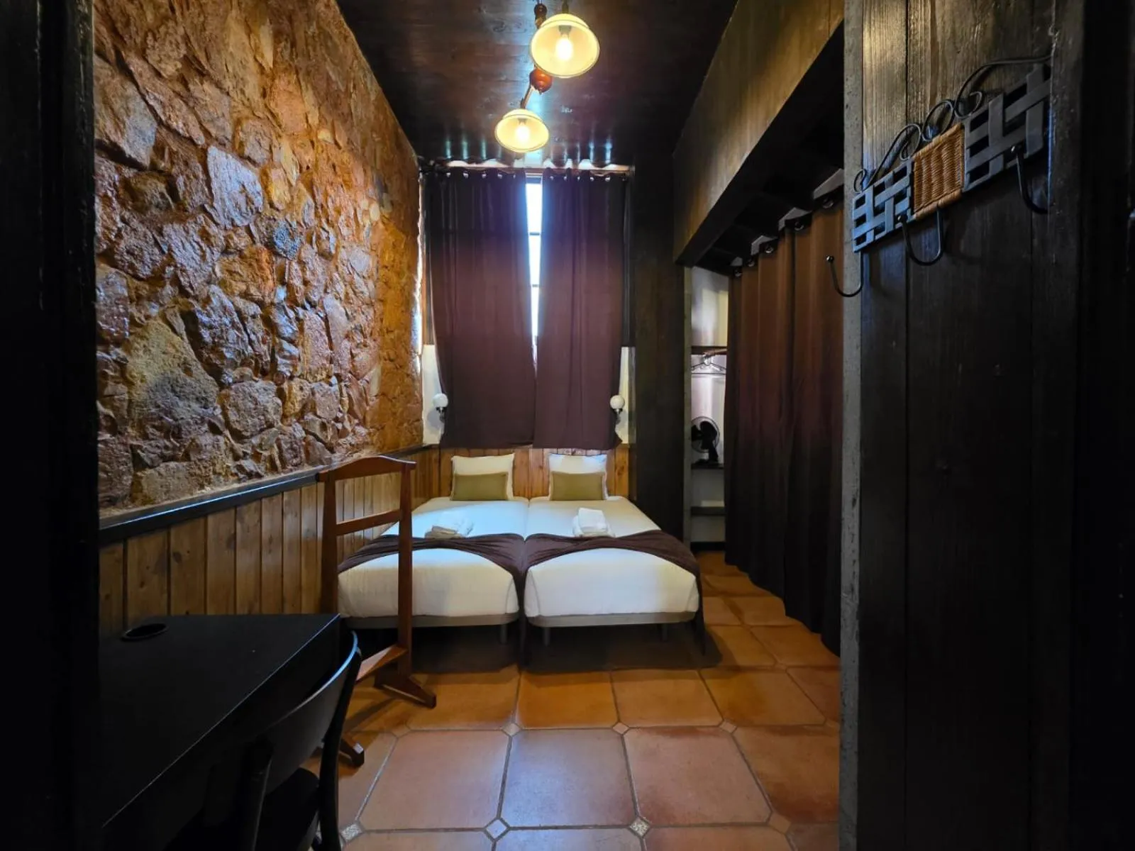 Bed in Tamahuche Hotel Rural