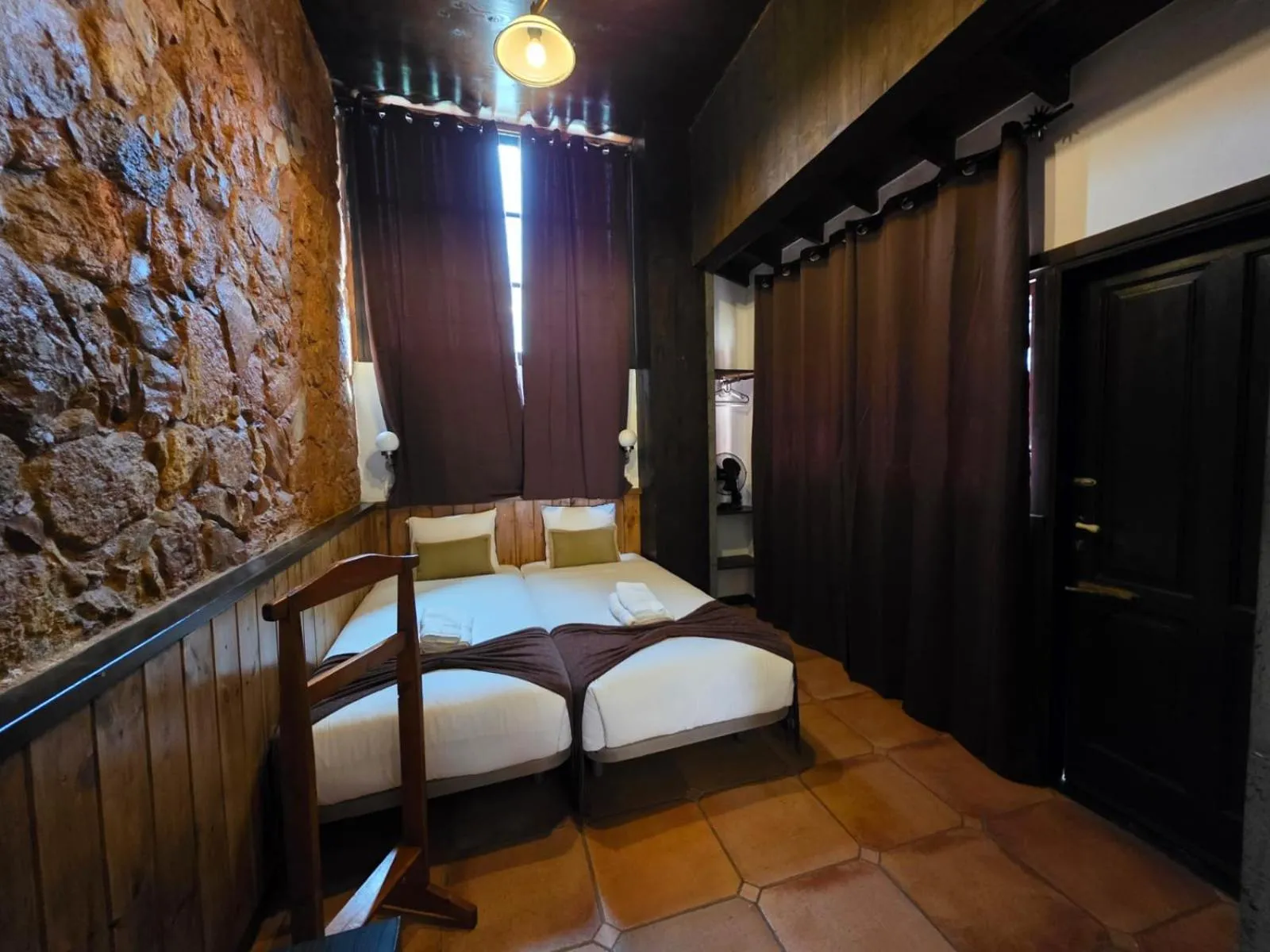 Bed in Tamahuche Hotel Rural