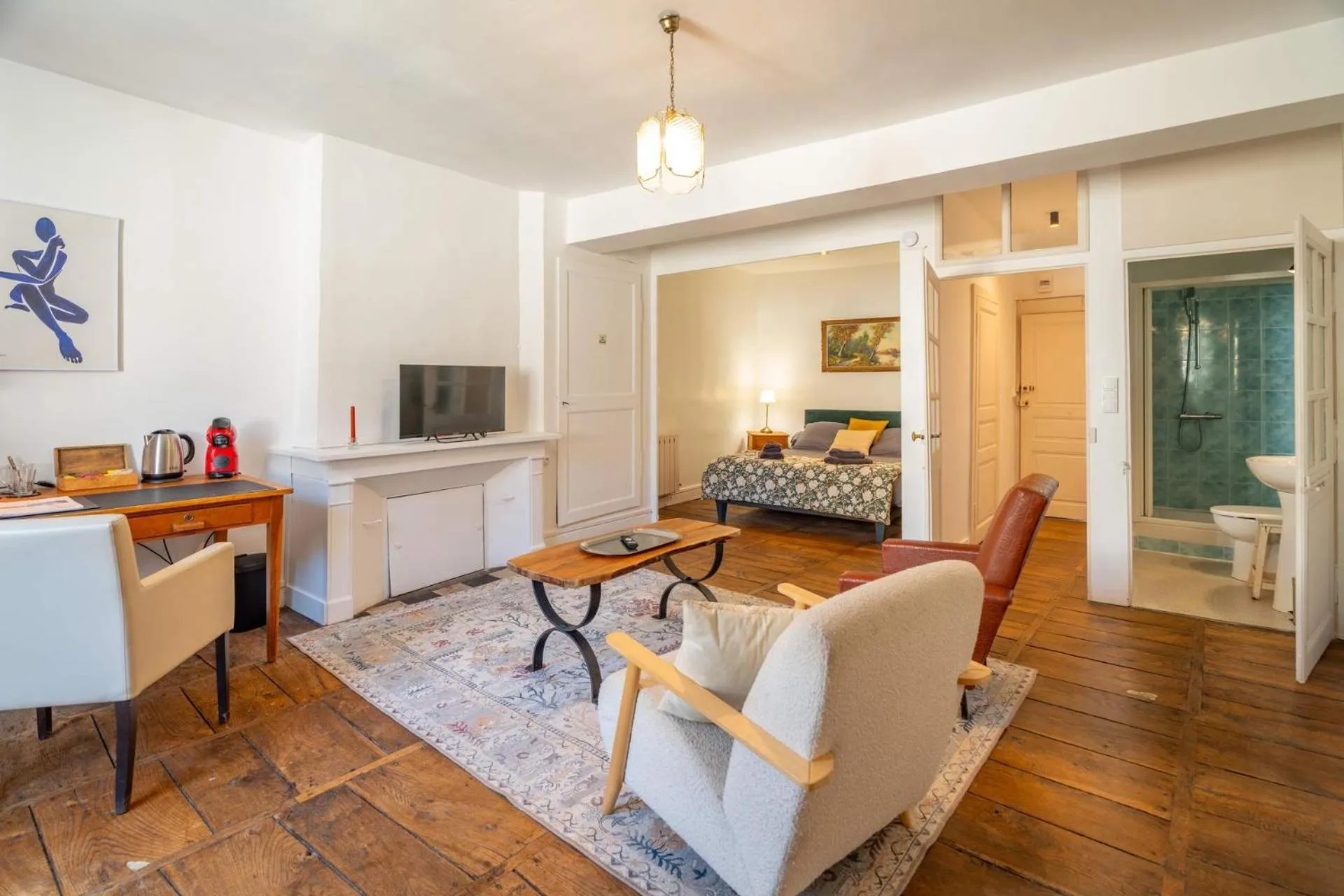 Living room in Les Suites de Bellac