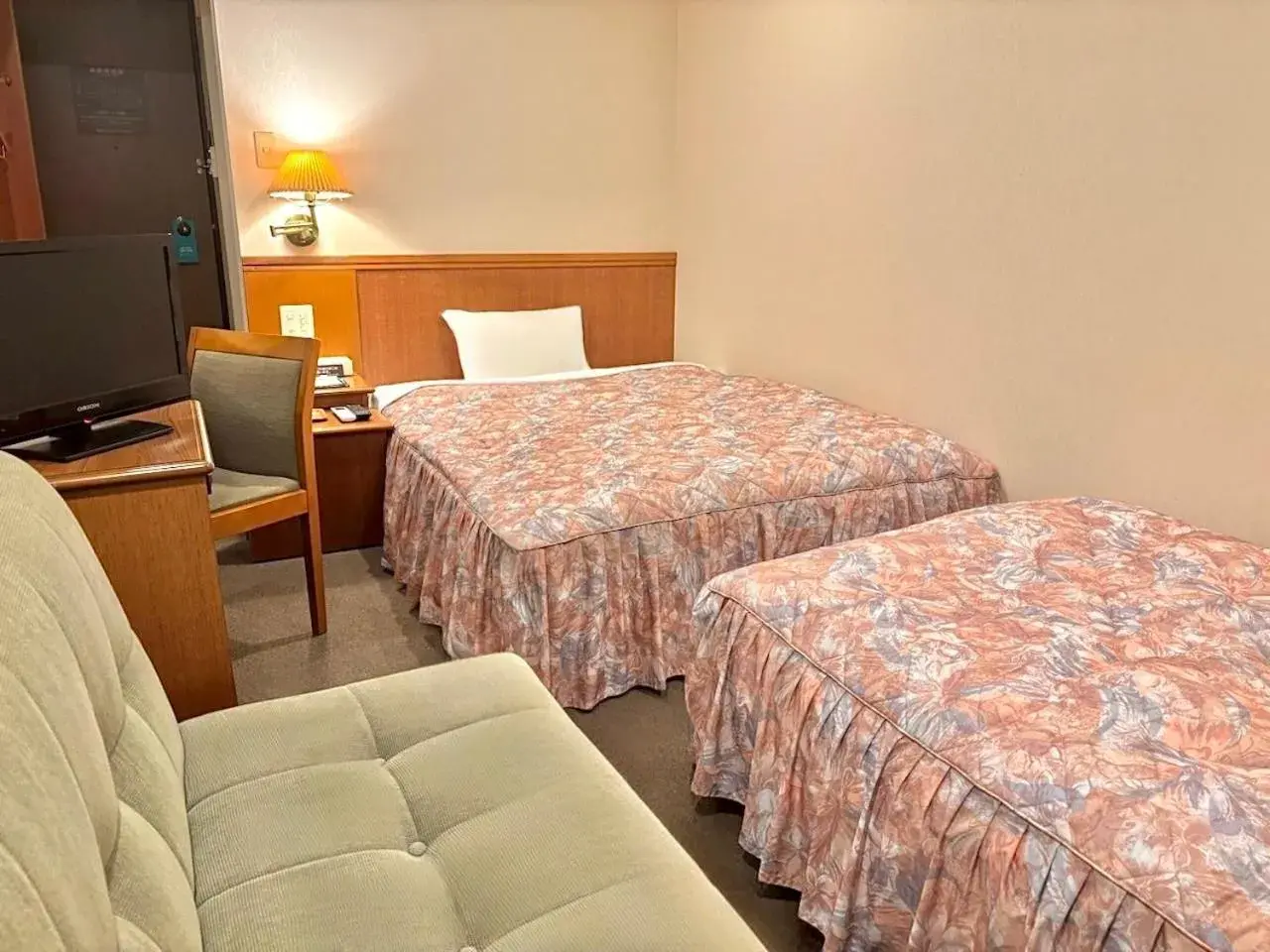 Bed in Matsue Universal Hotel Bed in Matsue Universal Hotel