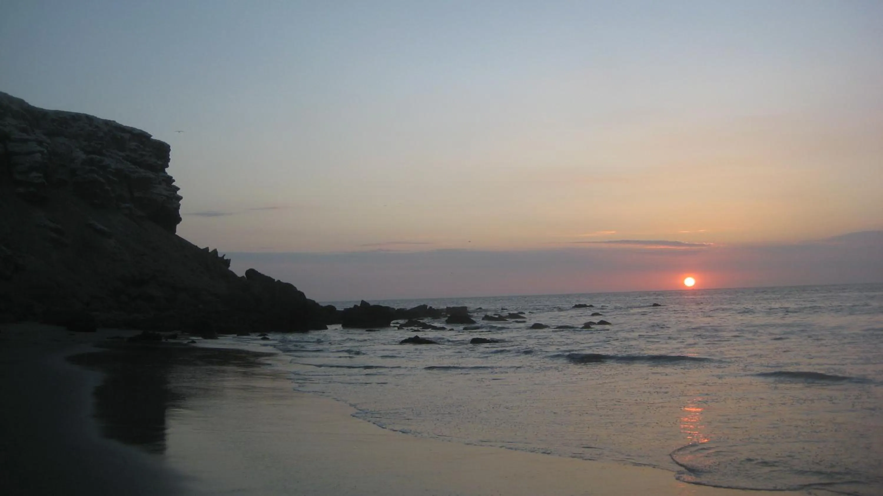 Natural landscape in La Playa