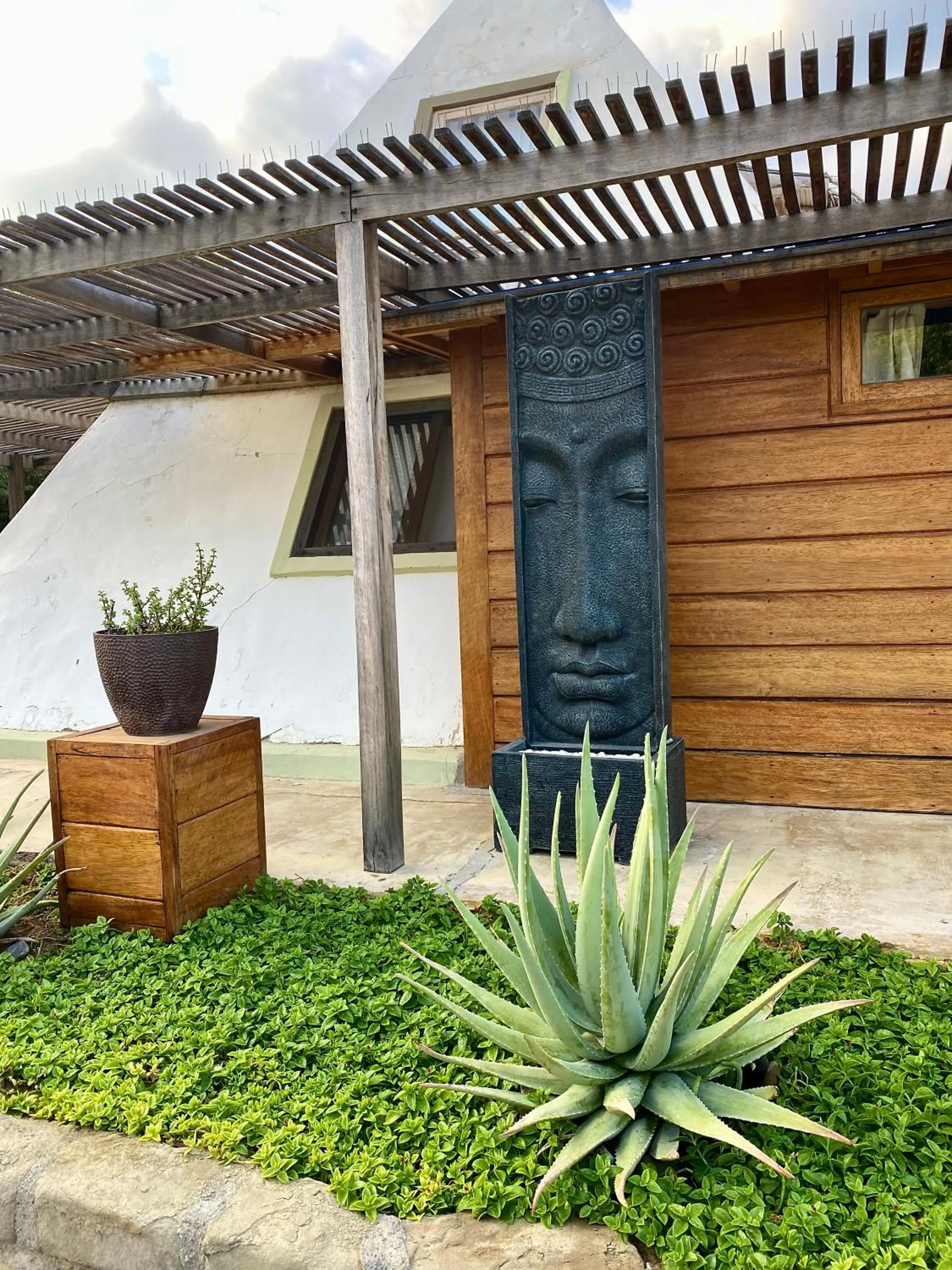 Decorative detail in La Playa