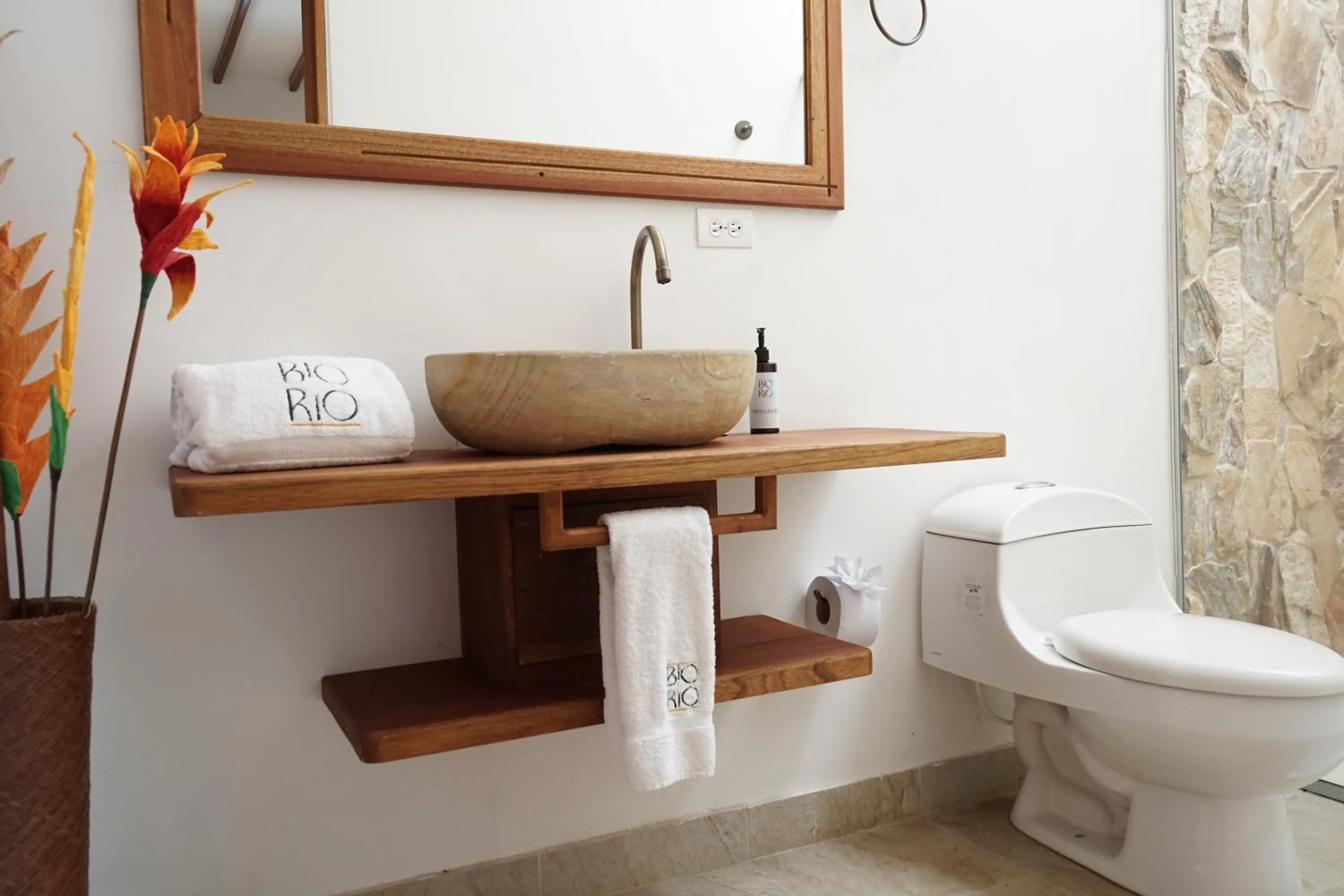 Bathroom in Bio Rio Hotel