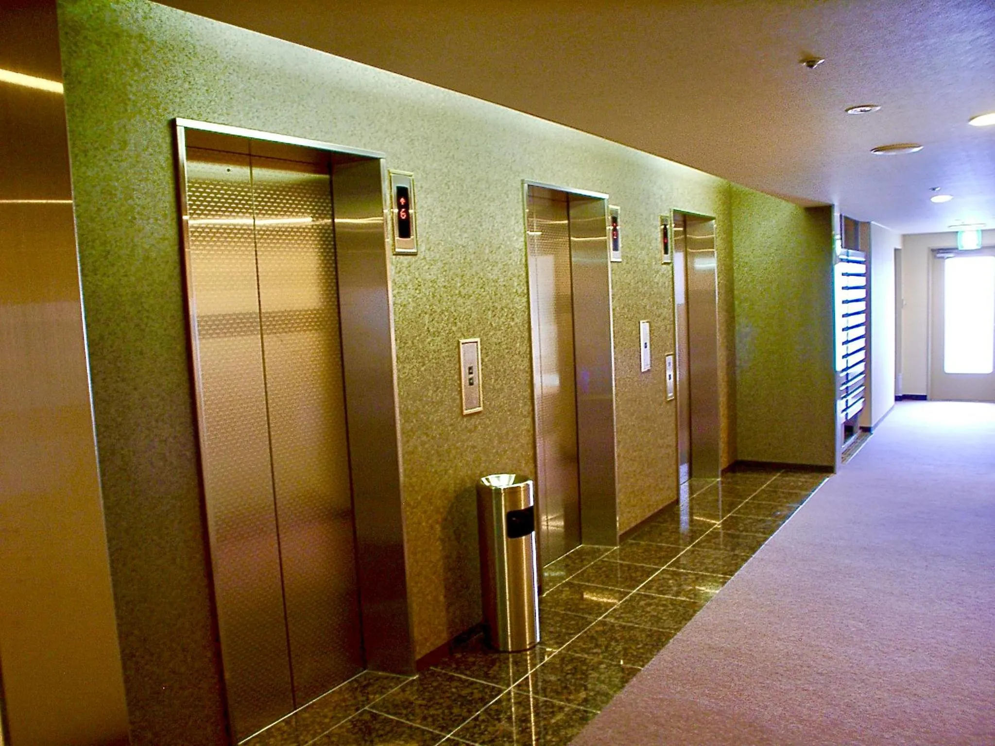 elevator in Yonago Universal Hotel