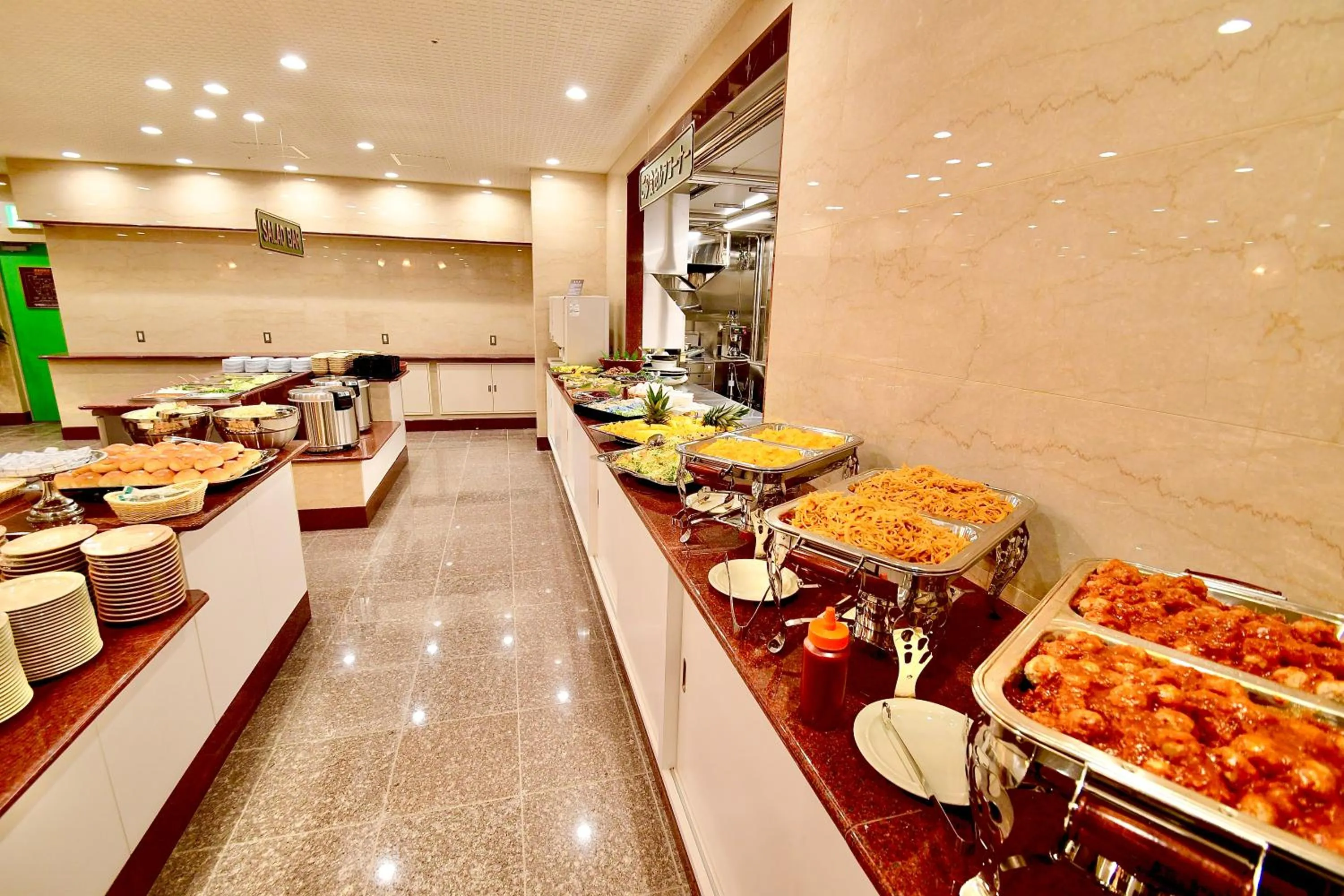 Buffet breakfast in Himeji Ekimae Universal Hotel Minamiguchi