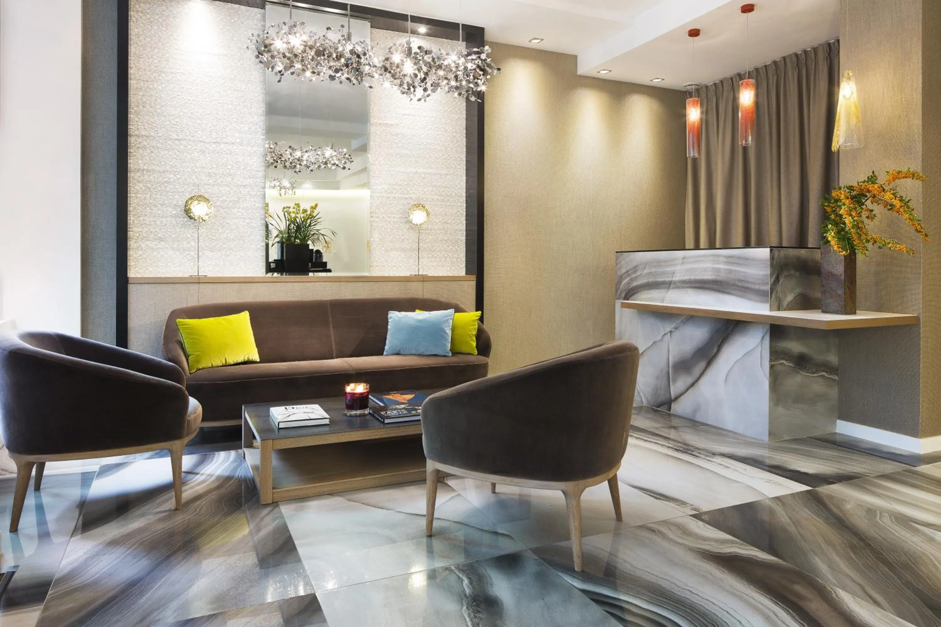 Lobby or reception in Hotel de Seze