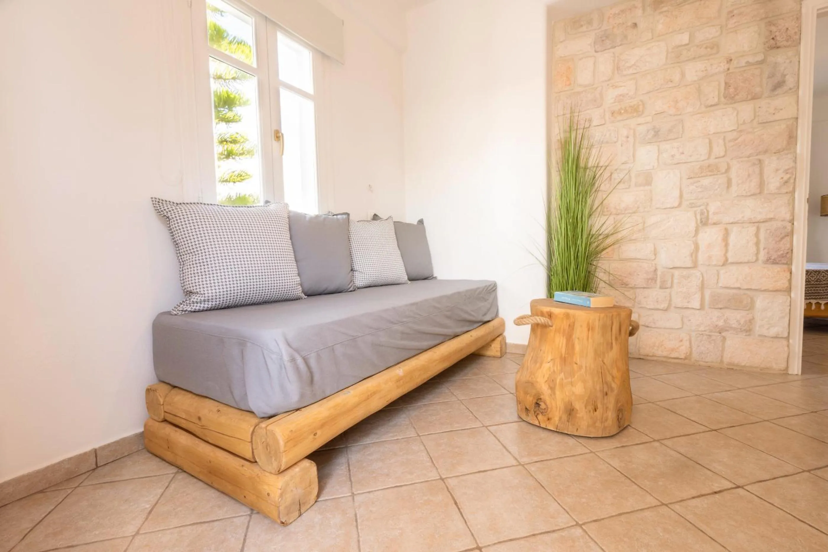 Seating area in Acoya Residences