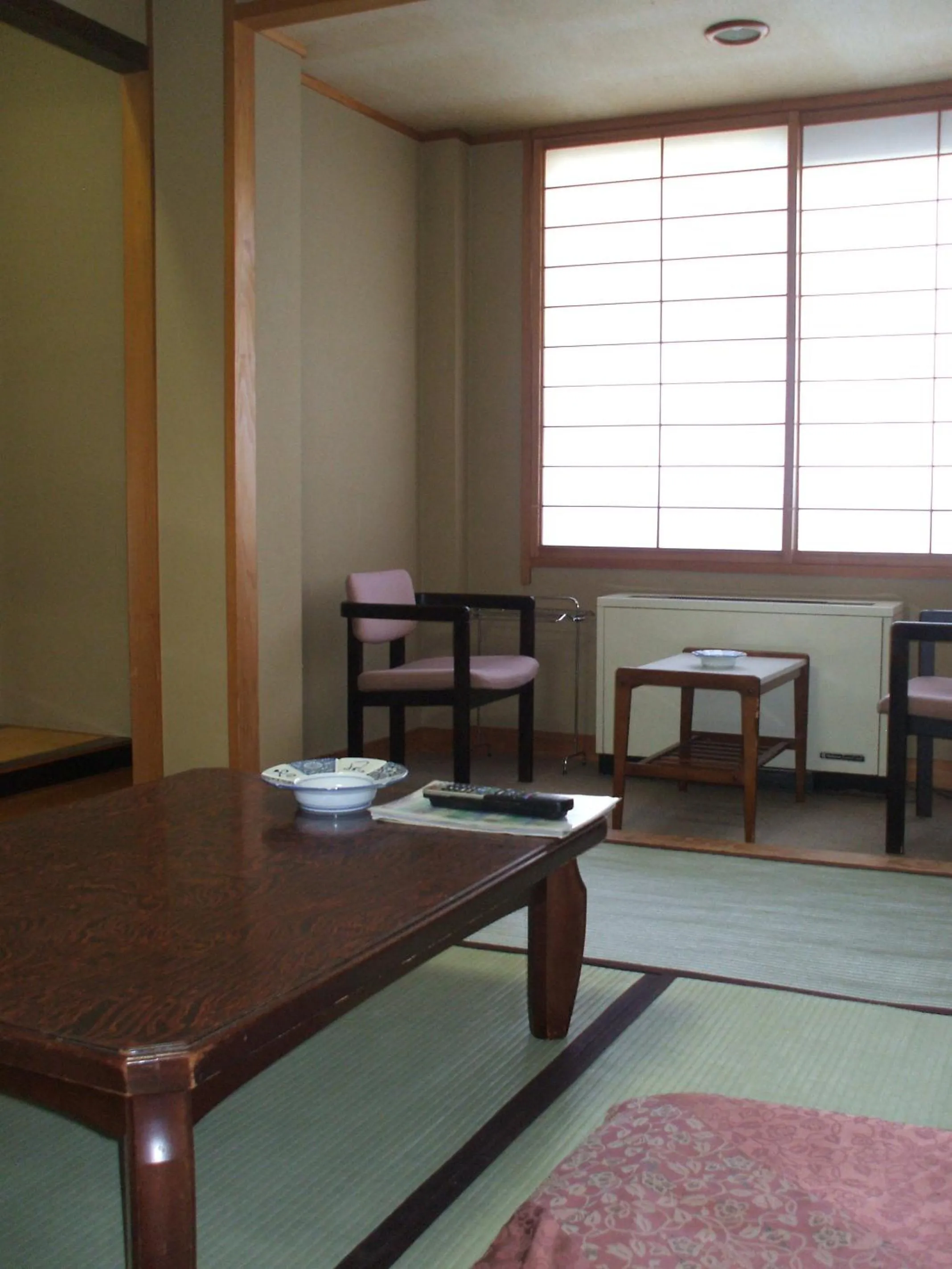 Seating area in Annex Fujiya Ryokan