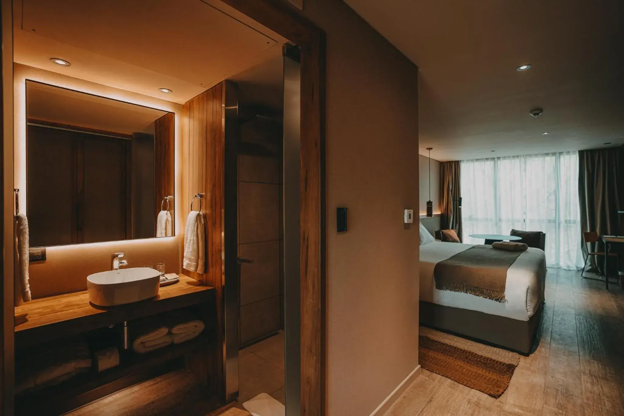 Bed in Get Hotel Molvento, AKEN SOUL Collection Bed in Get Hotel Molvento, AKEN SOUL Collection