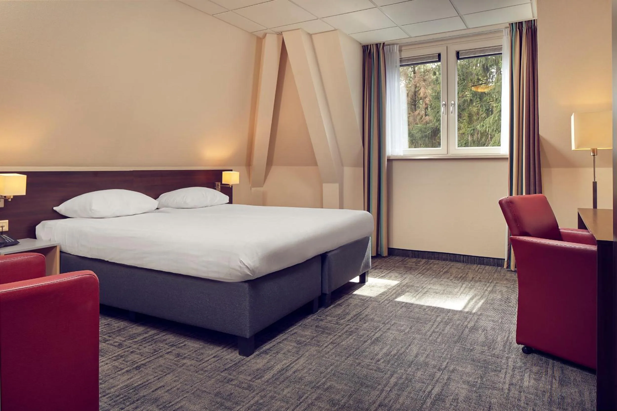 Photo of the whole room, Bed in Hotel De Werelt Garderen