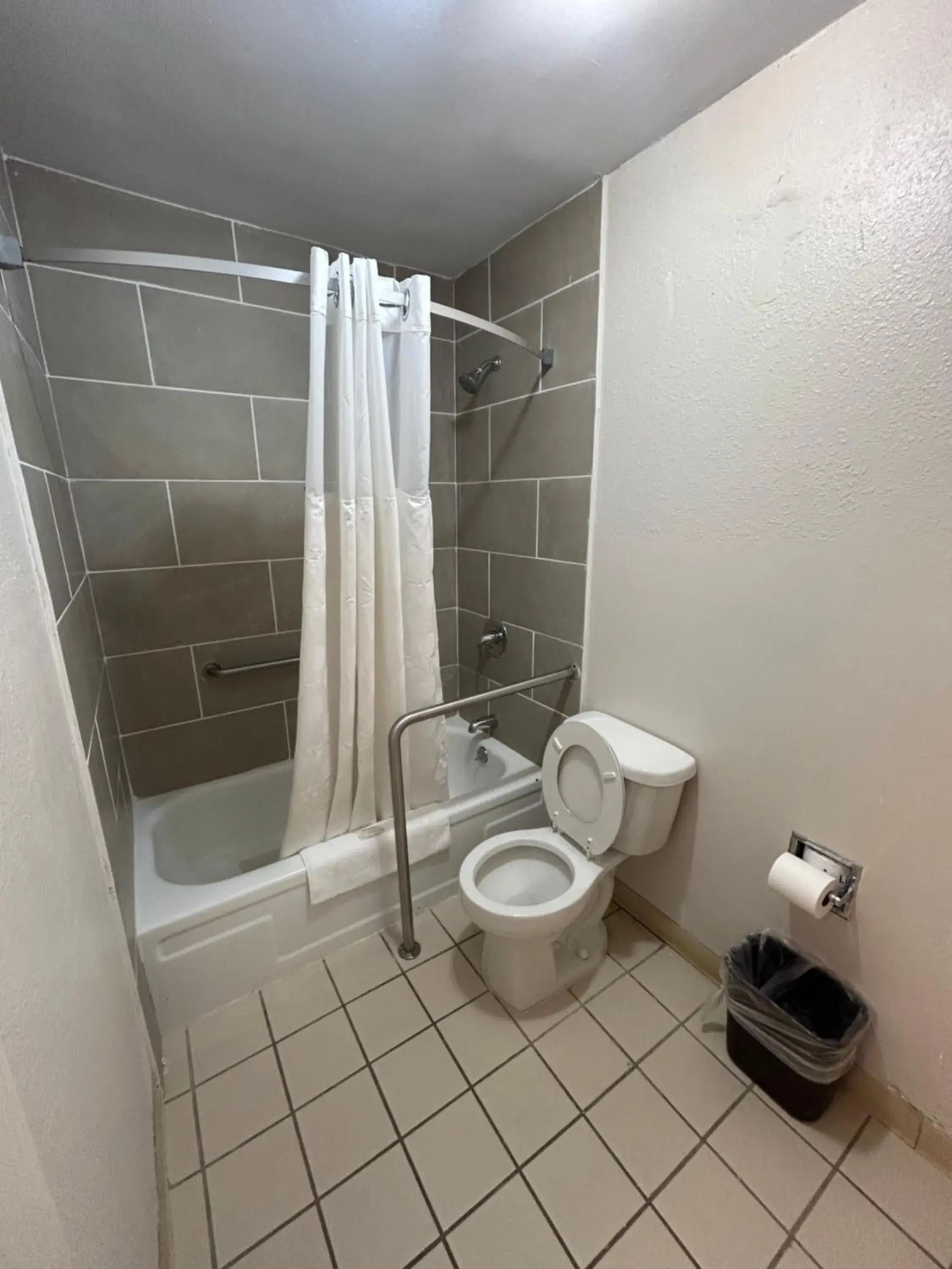 Bathroom in Super 8 by Wyndham Sterling CO Bathroom in Super 8 by Wyndham Sterling CO