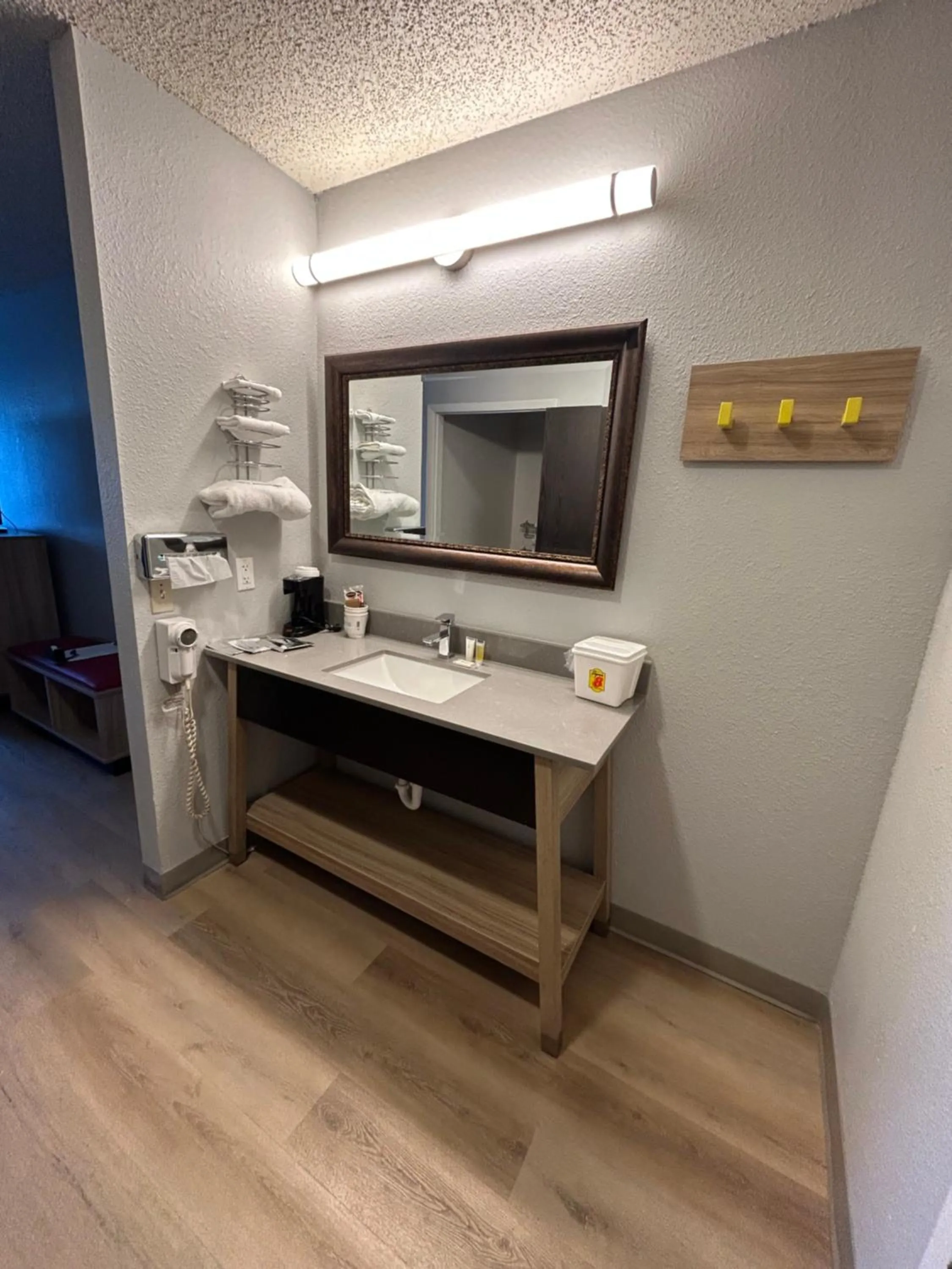 Bathroom in Super 8 by Wyndham Sterling CO