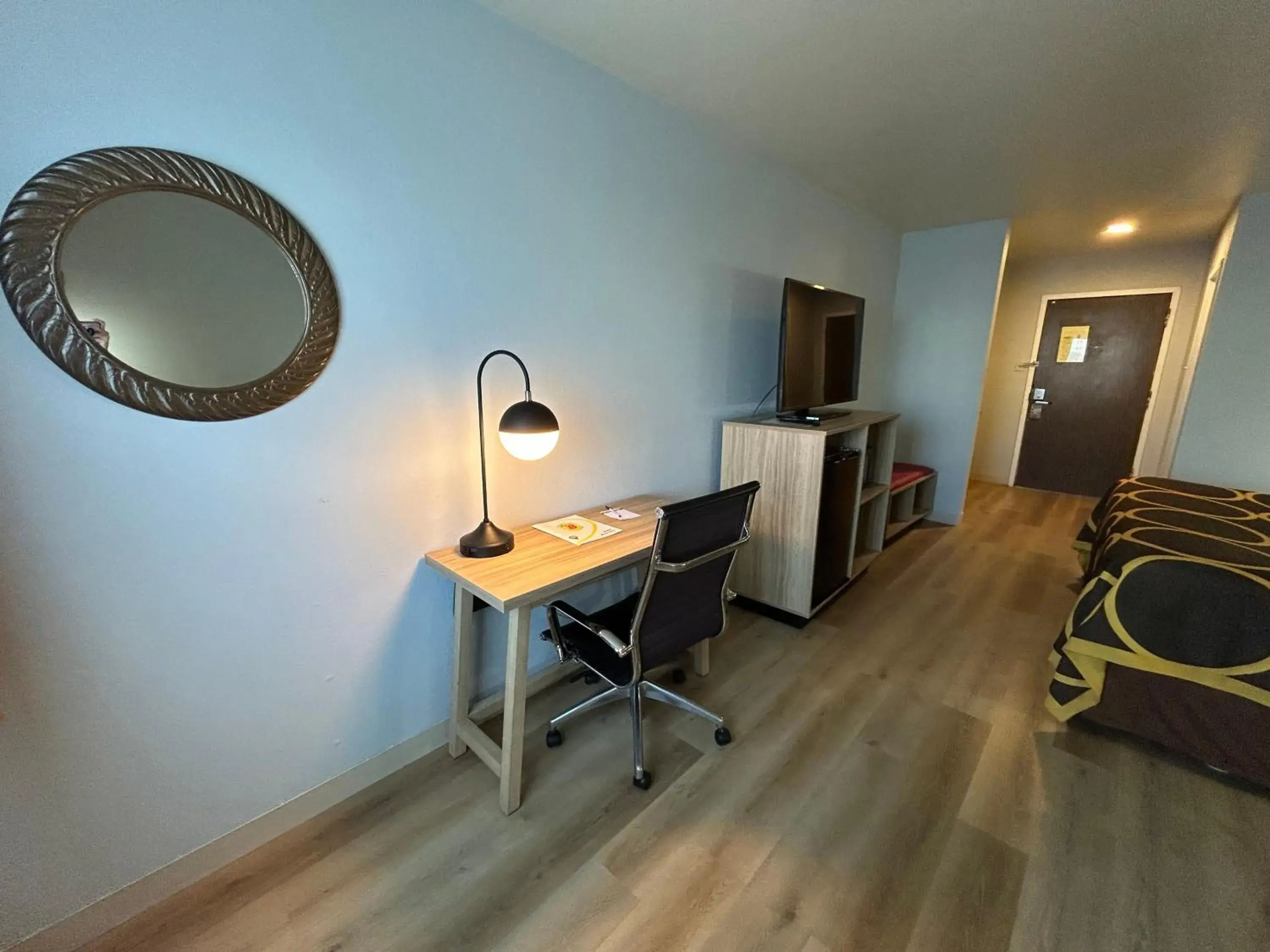 Bedroom in Super 8 by Wyndham Sterling CO Bedroom in Super 8 by Wyndham Sterling CO