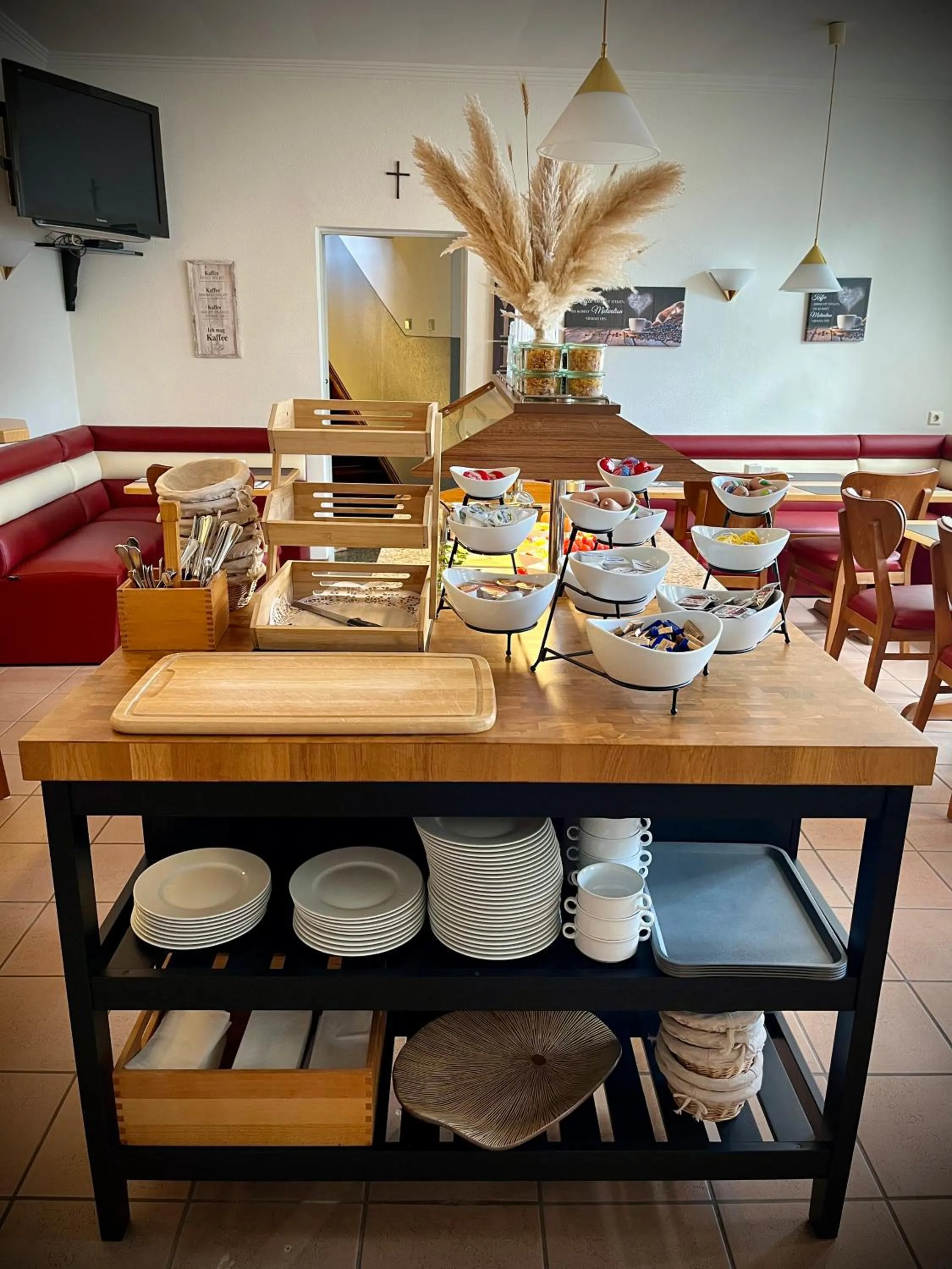 Food and drinks in Hotel zu den Linden