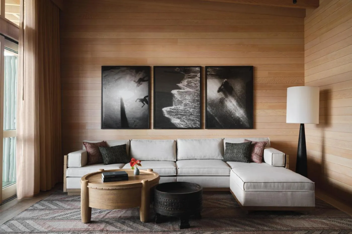 Living room in Kona Village A Rosewood Resort