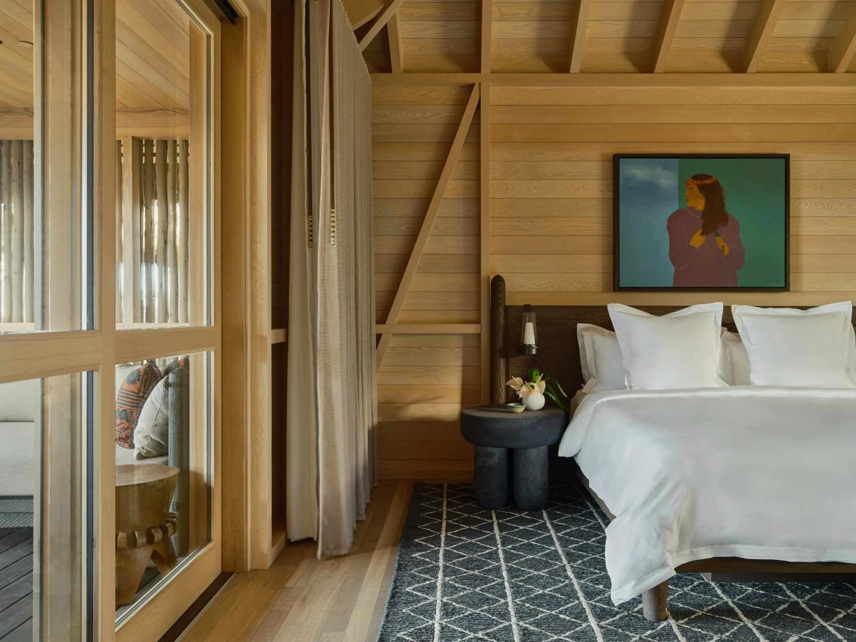 Bed in Kona Village A Rosewood Resort