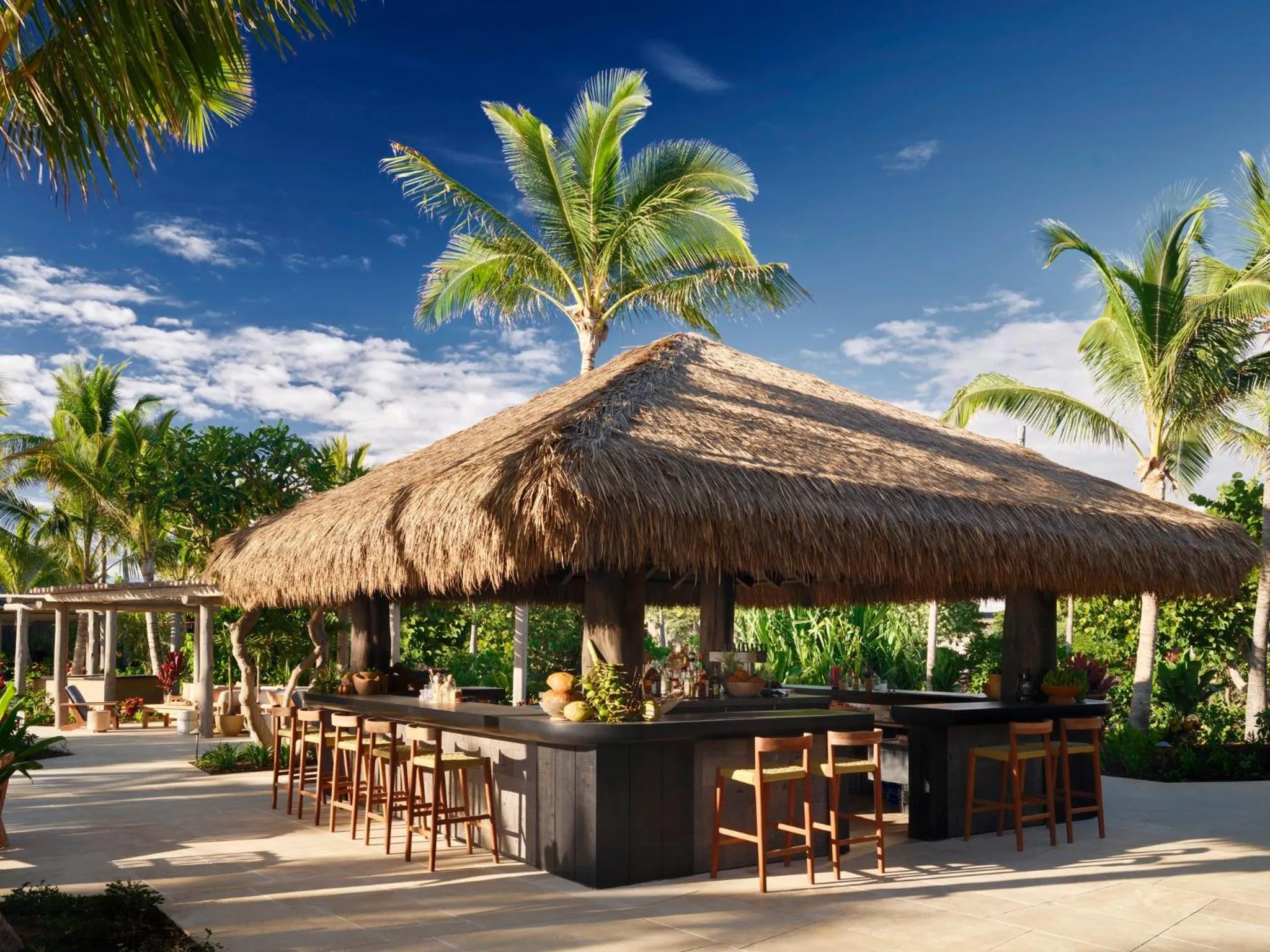 Lounge or bar in Kona Village A Rosewood Resort