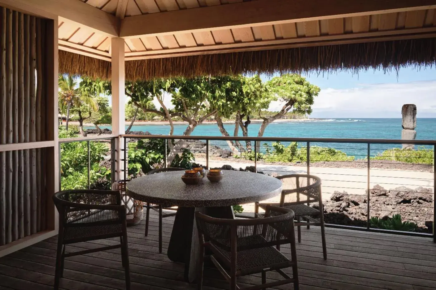 Ocean Front Accessible King Hale in Kona Village A Rosewood Resort Ocean Front Accessible King Hale in Kona Village A Rosewood Resort