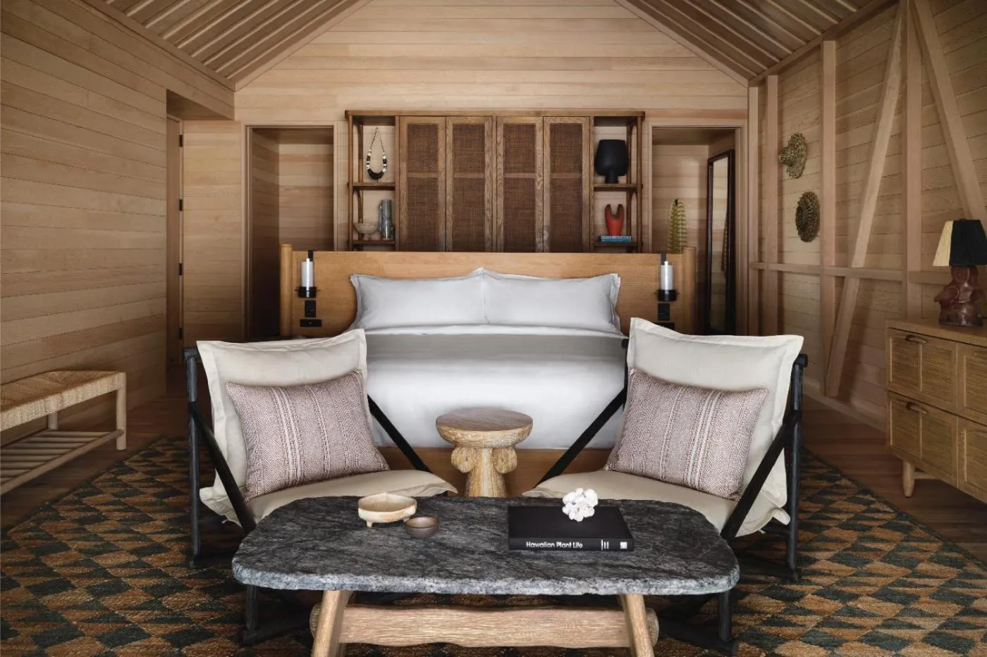 Bedroom in Kona Village A Rosewood Resort