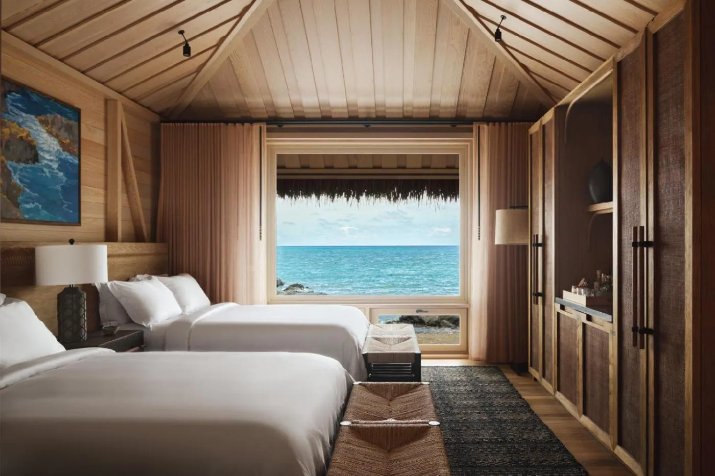 Bed in Kona Village A Rosewood Resort