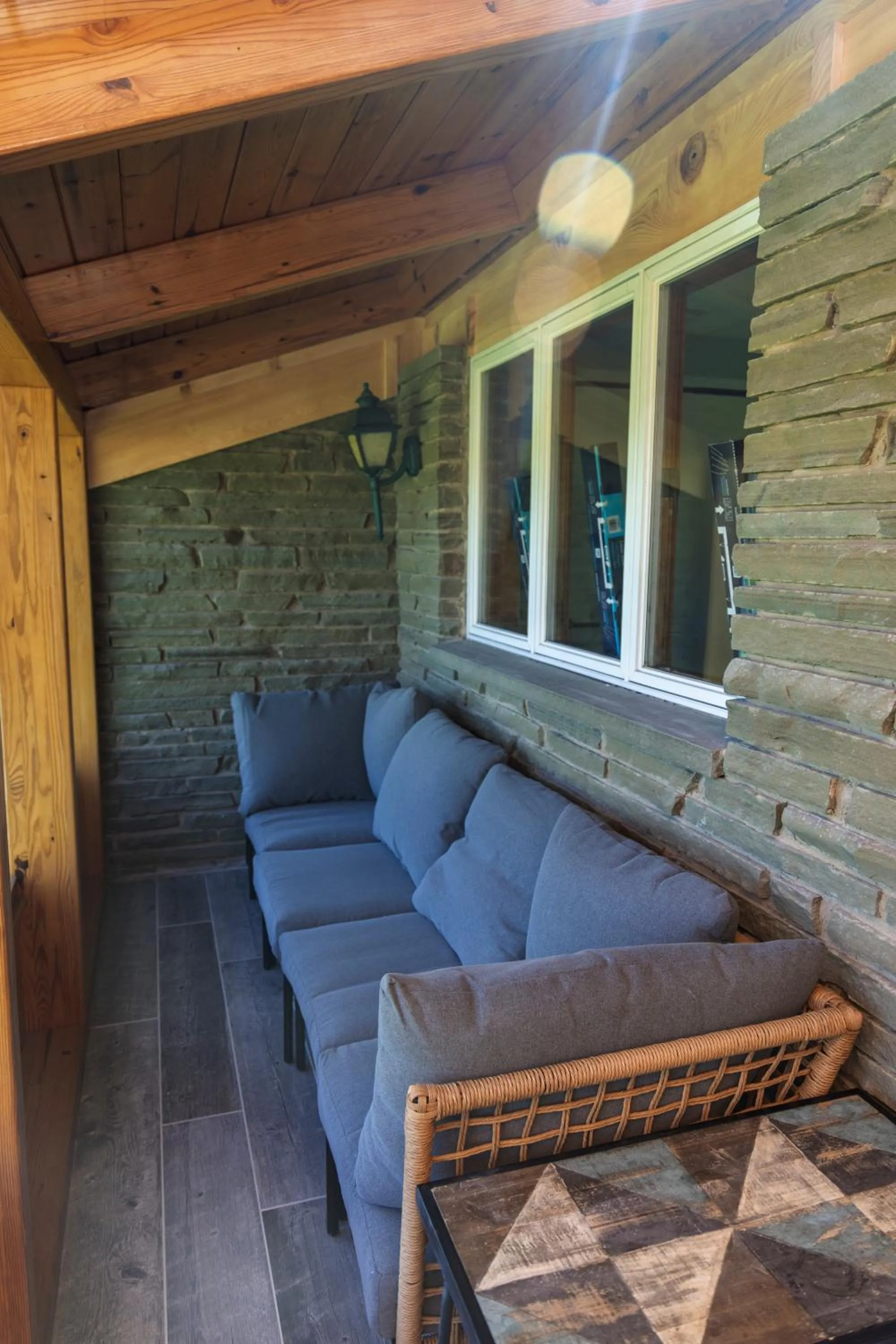 Patio in Stony Fork Inn