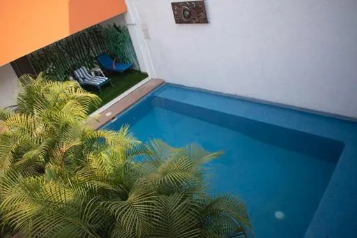 Pool view in Villa Mont