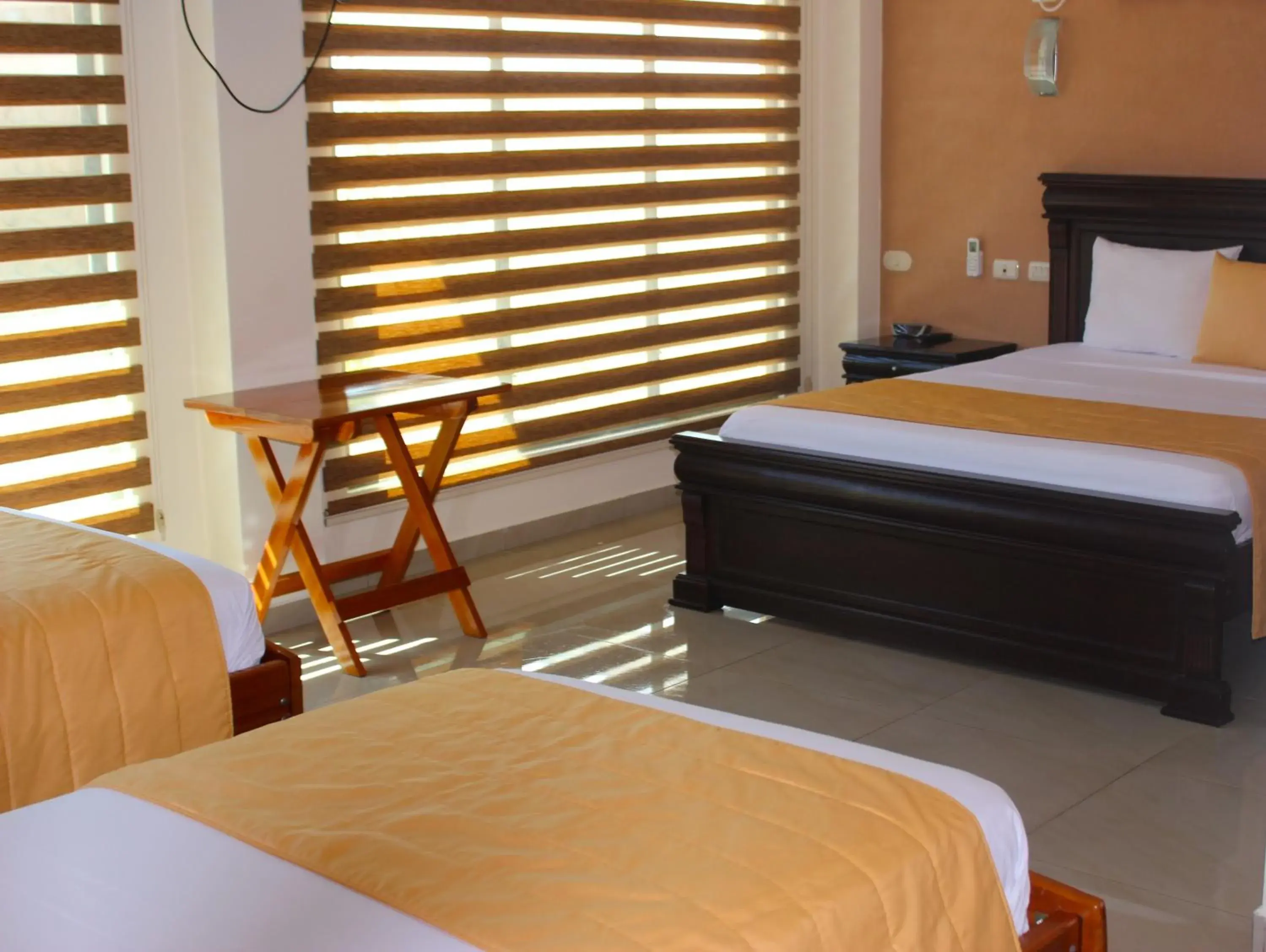 Bed in Hotel Flamingo Bed in Hotel Flamingo