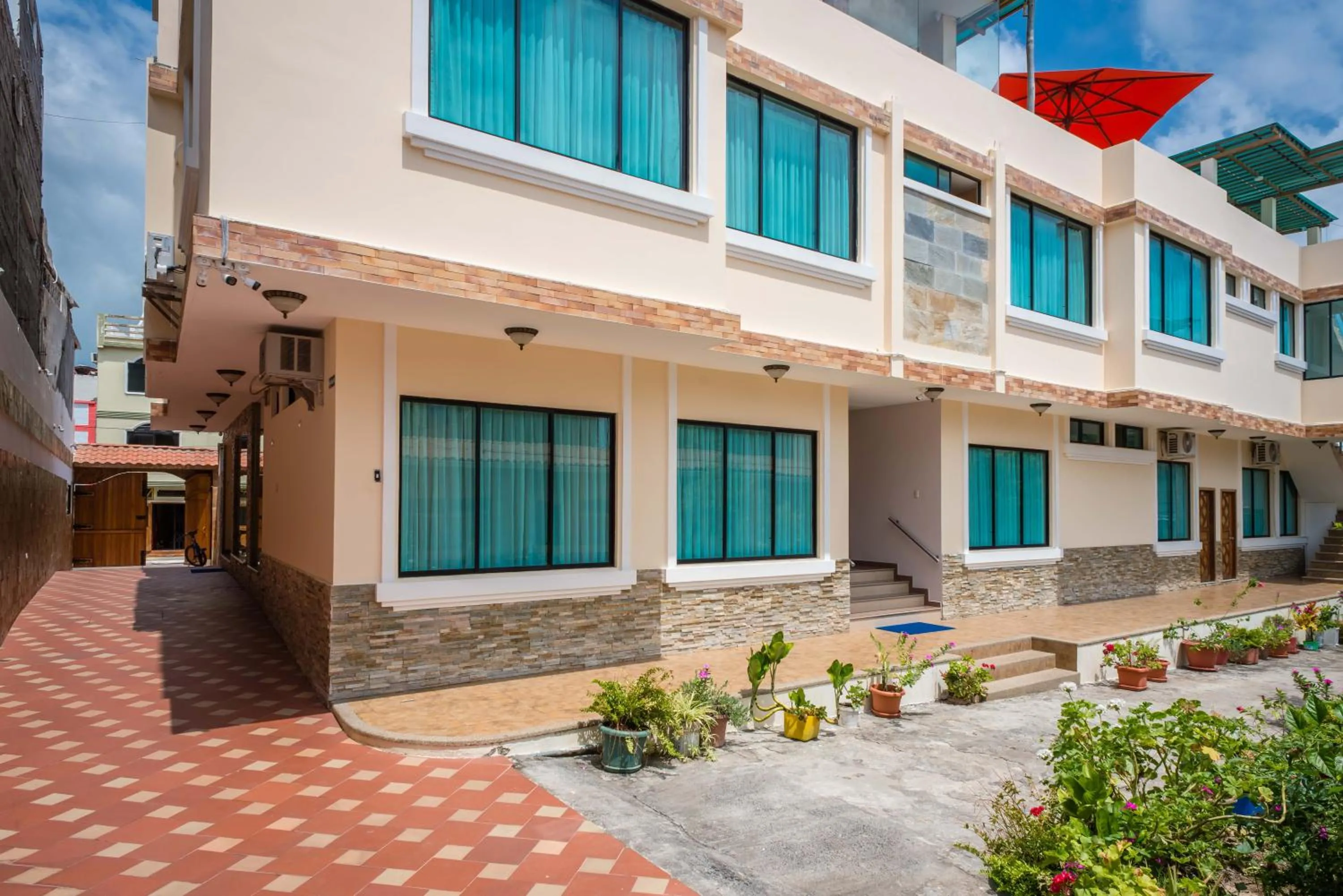 Garden in Hotel Flamingo