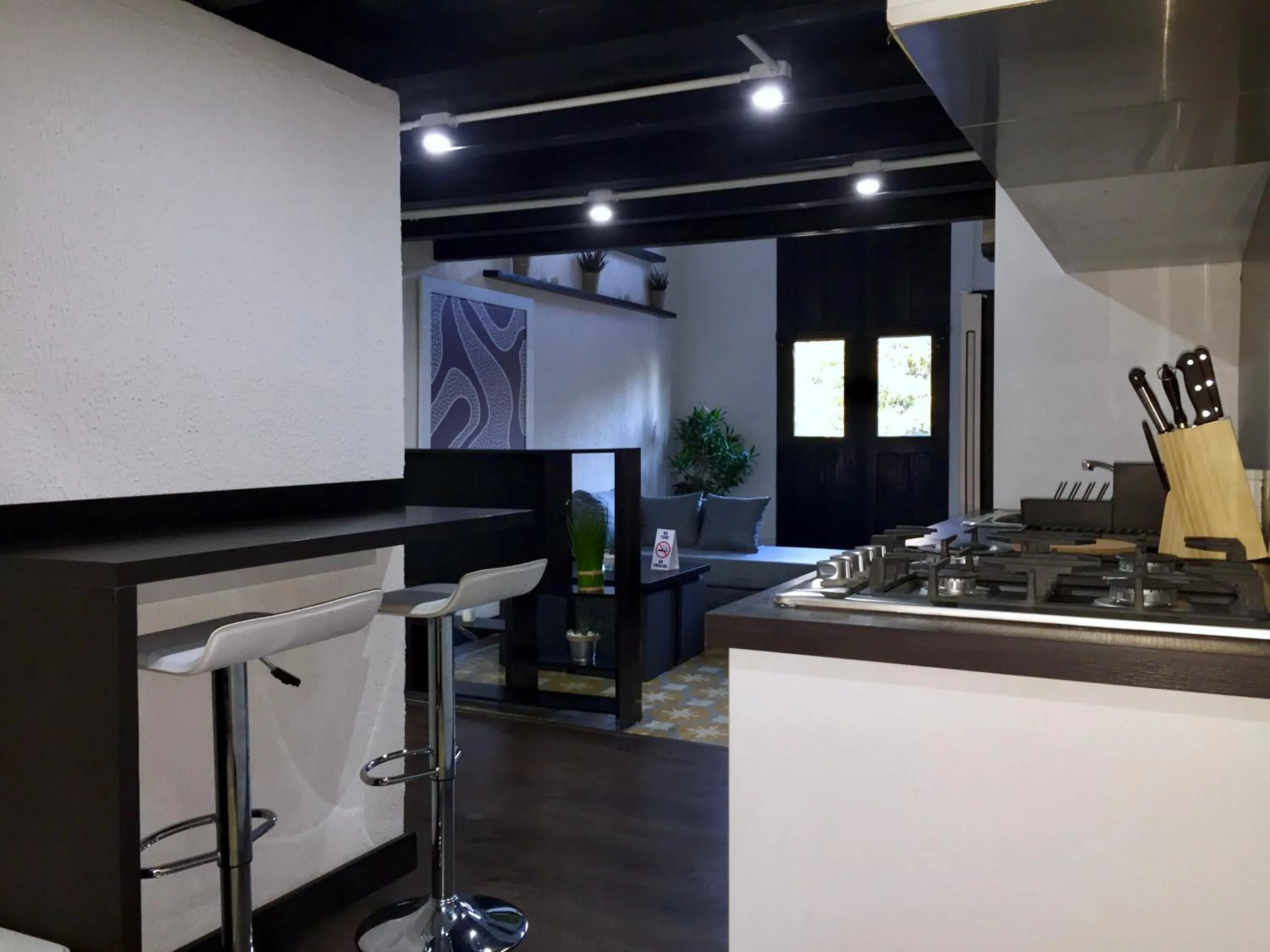 Kitchen or kitchenette in MOKA HOUSE