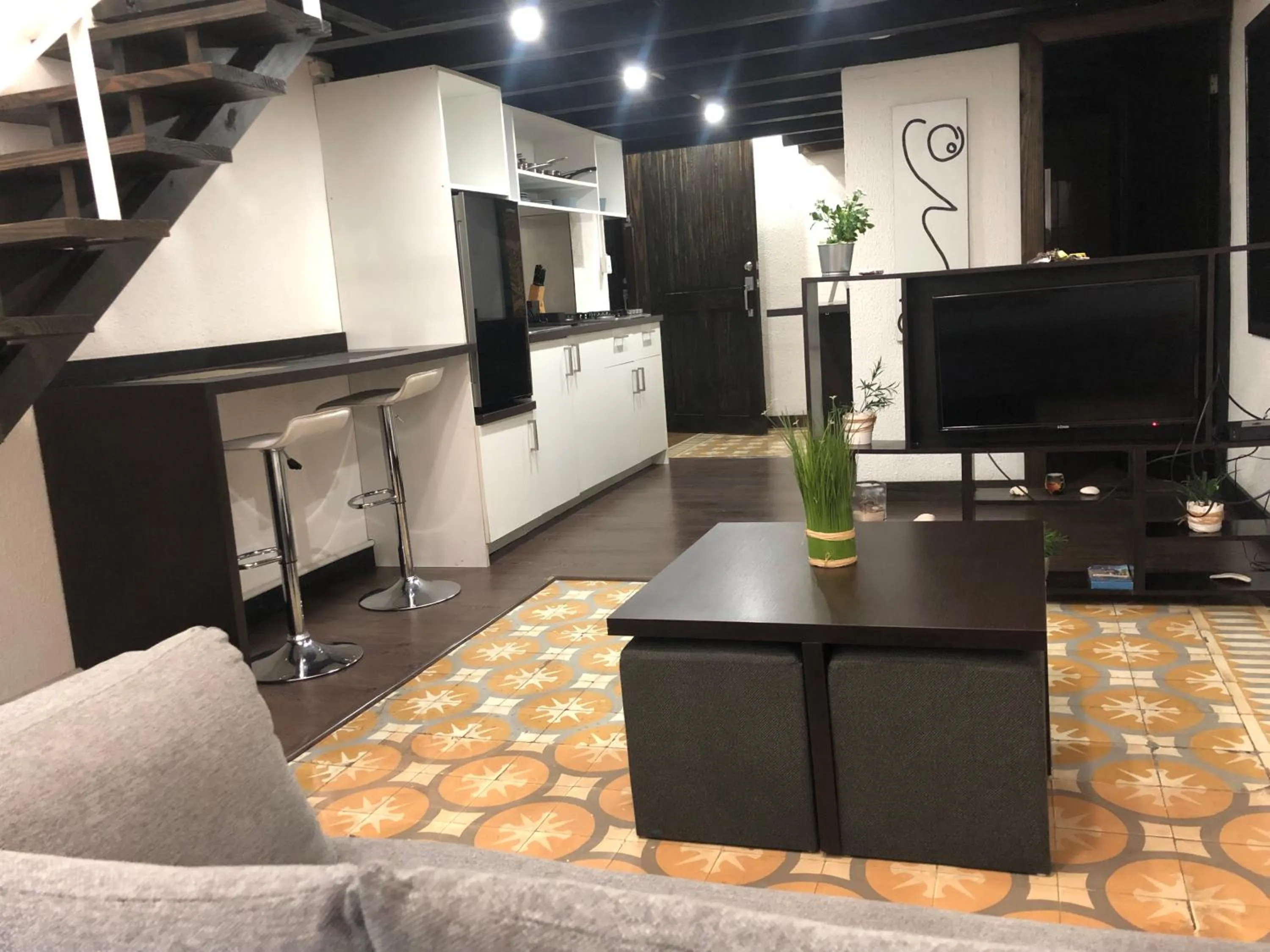 Living room in MOKA HOUSE