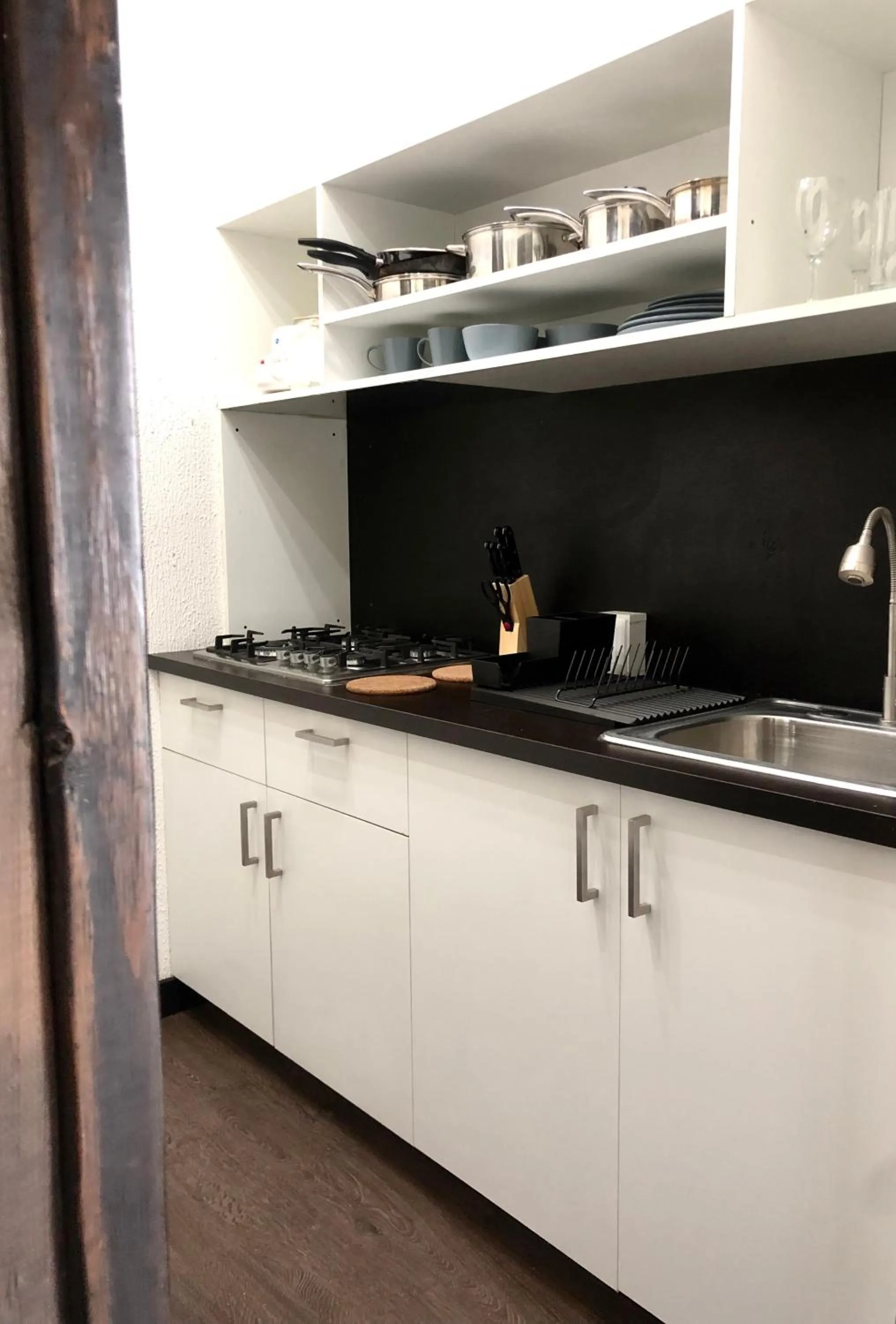 Kitchen or kitchenette in MOKA HOUSE