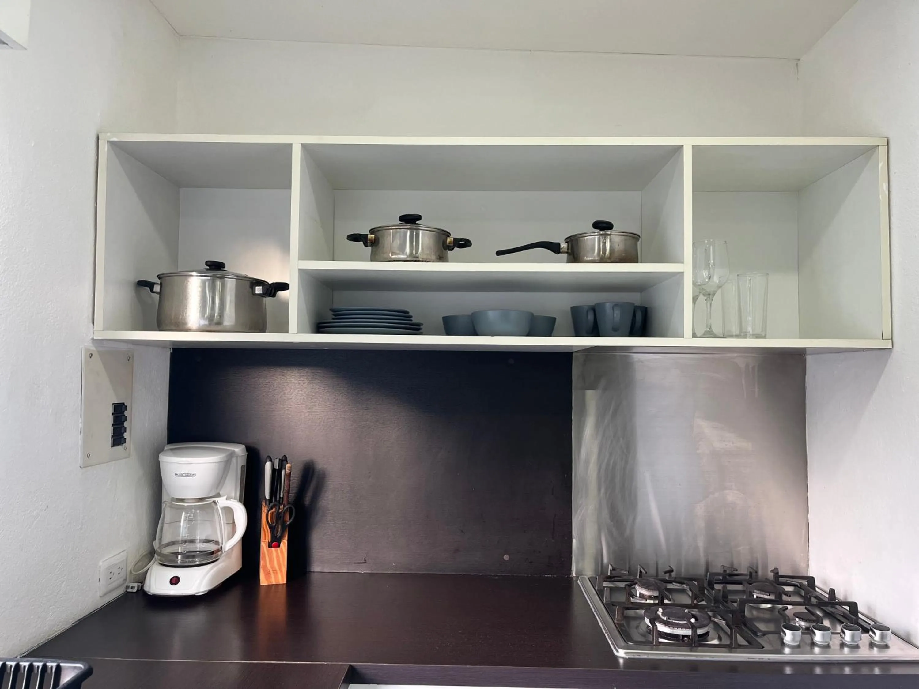 Kitchen or kitchenette in MOKA HOUSE