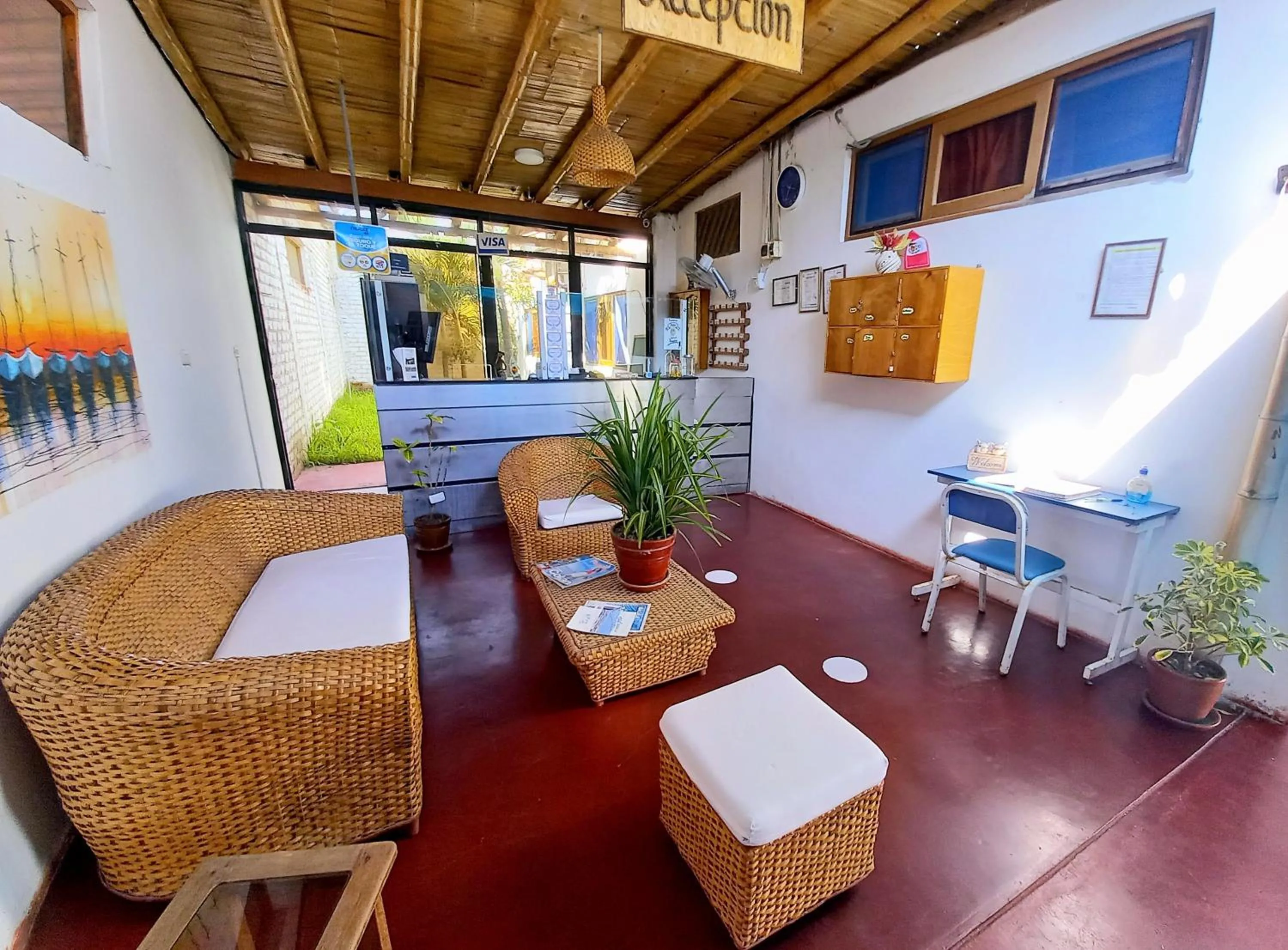 Lobby or reception in Mancora y Sol