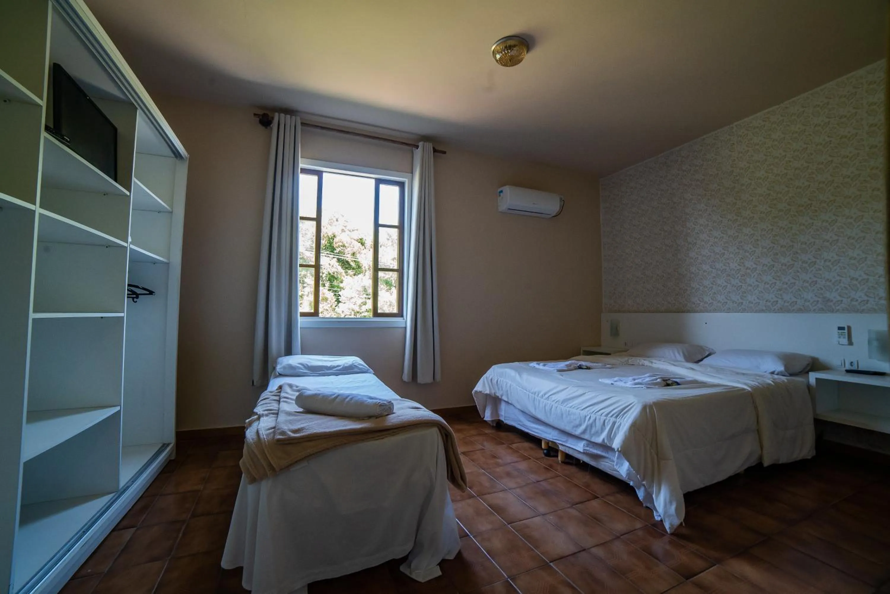 Bed in Hotel Morro dos Conventos