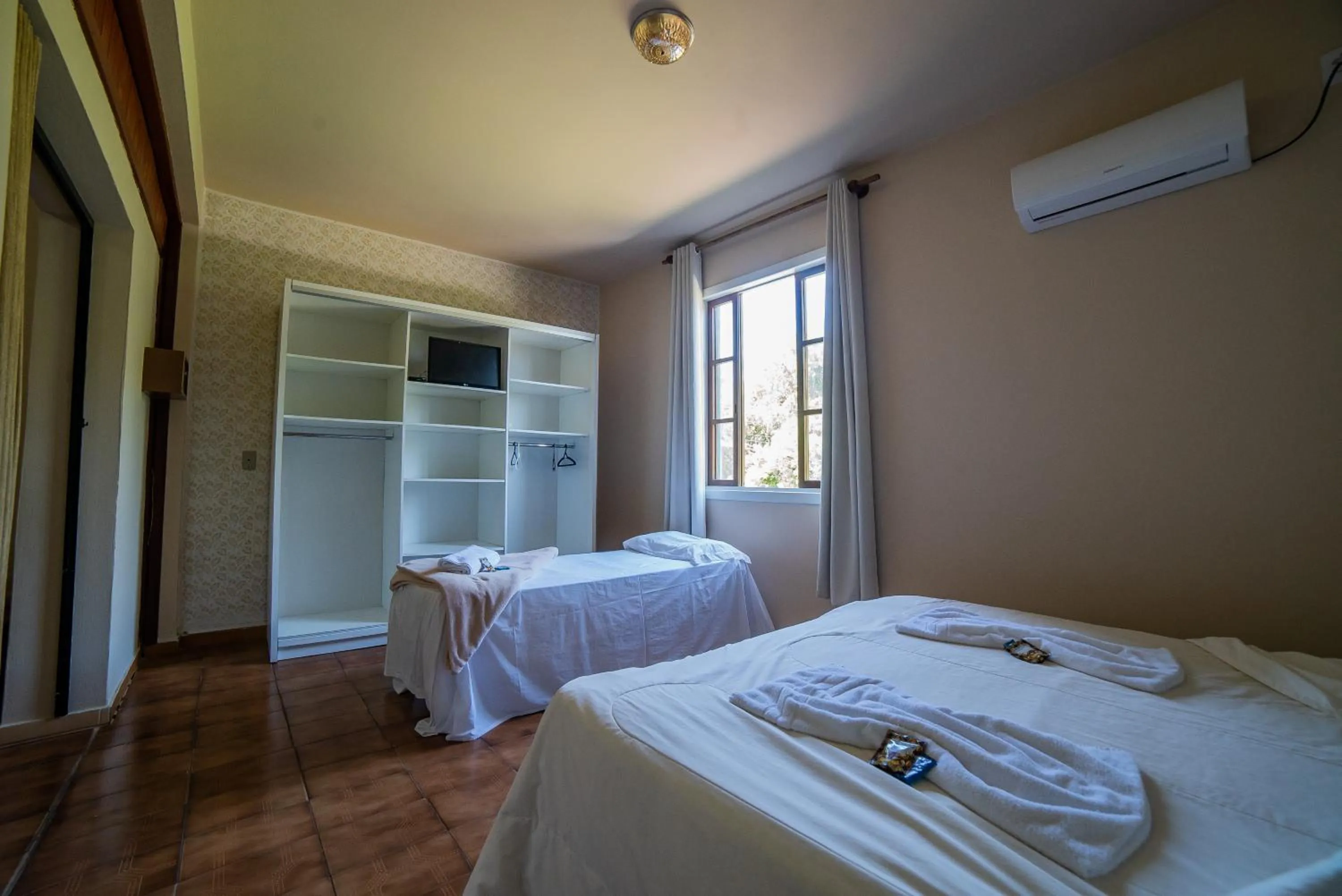 Bed in Hotel Morro dos Conventos