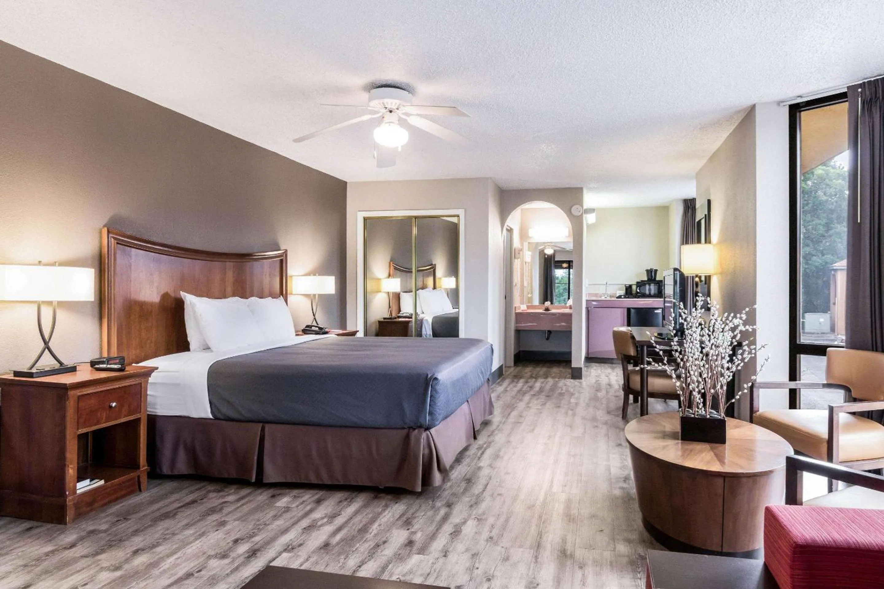 Photo of the whole room, Bed in Econo Lodge Gainesville Downtown Area