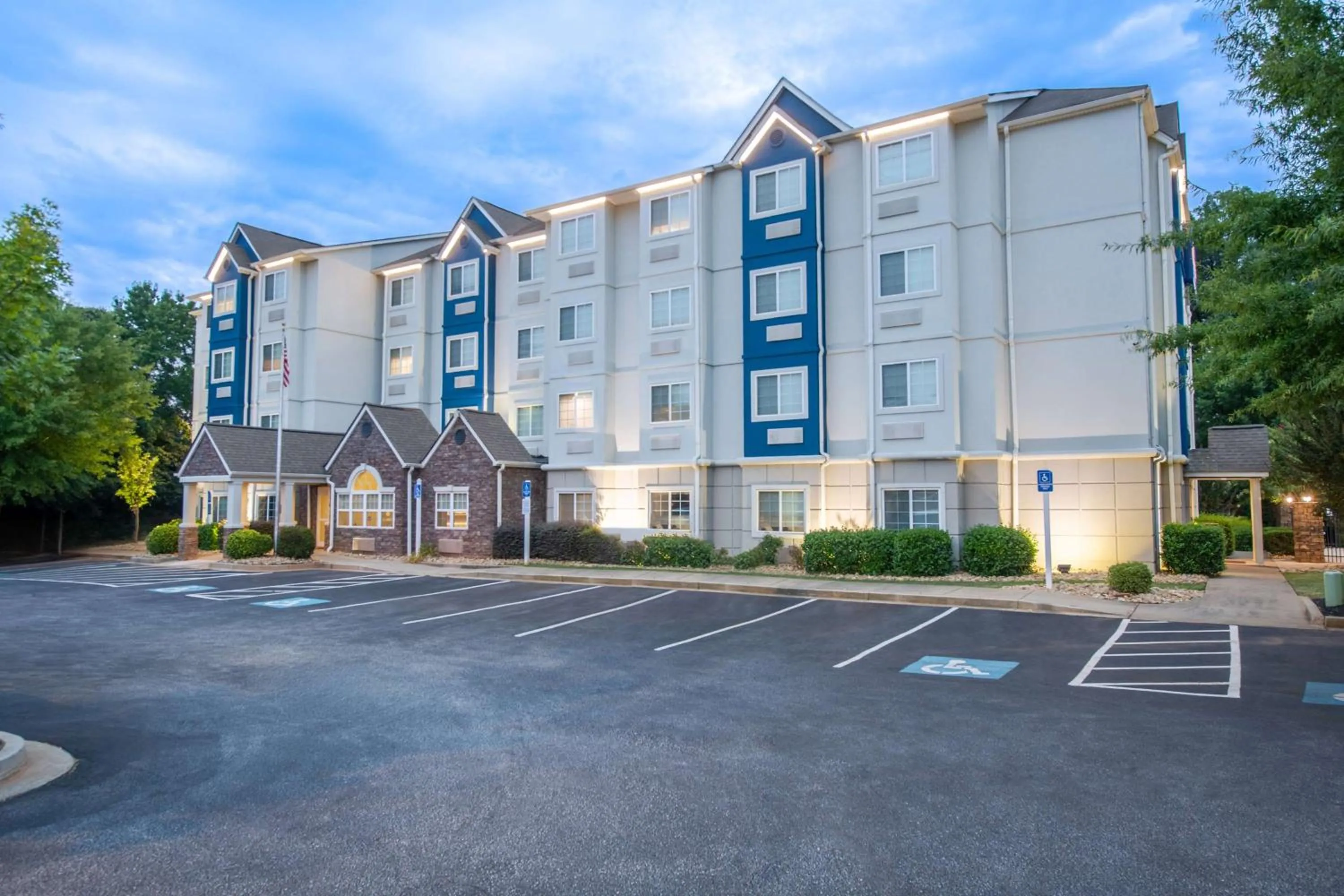 Property building in Microtel Inn and Suites by Wyndham Anderson SC