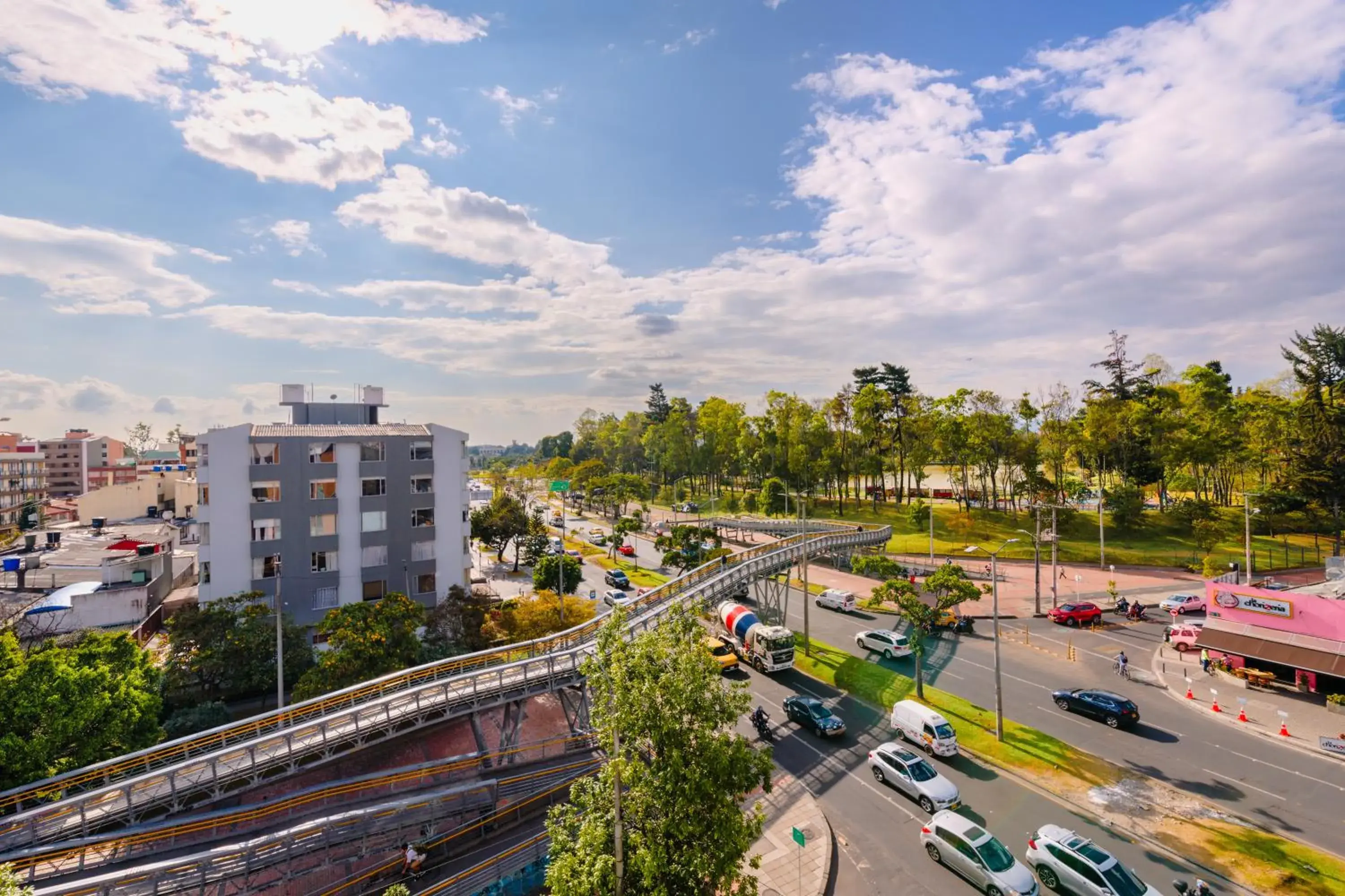 Bird's eye view in Hotel Parque 63 Bird's eye view in Hotel Parque 63