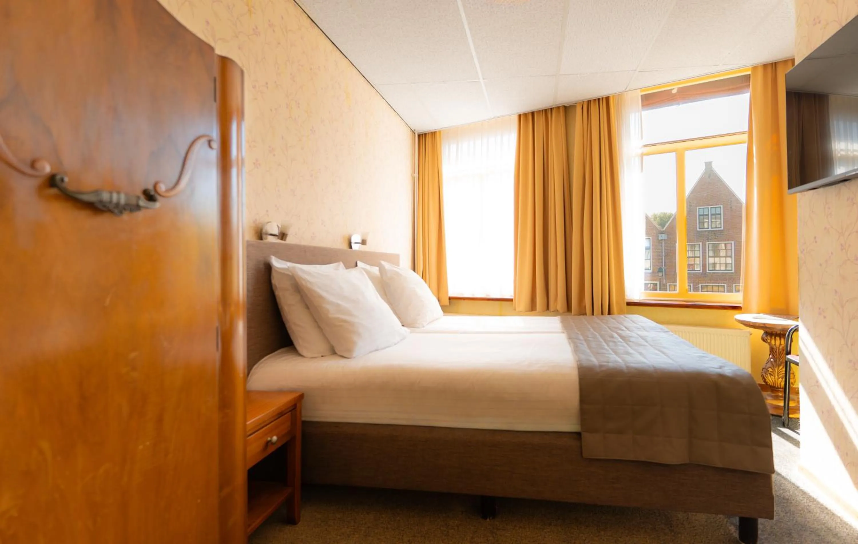 Bed in Hotel Restaurant 't Heerenlogement