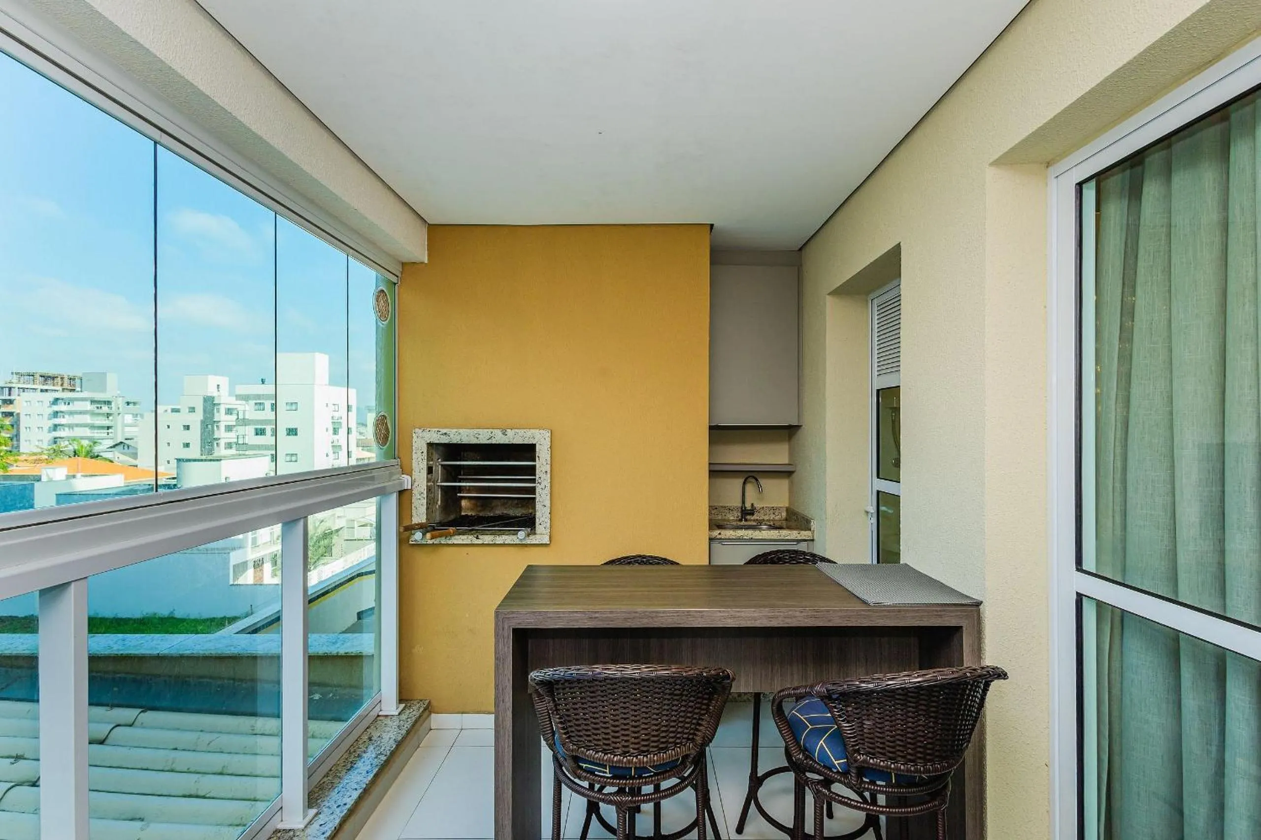 BBQ facilities in Venice Home Club - Balneário Piçarras