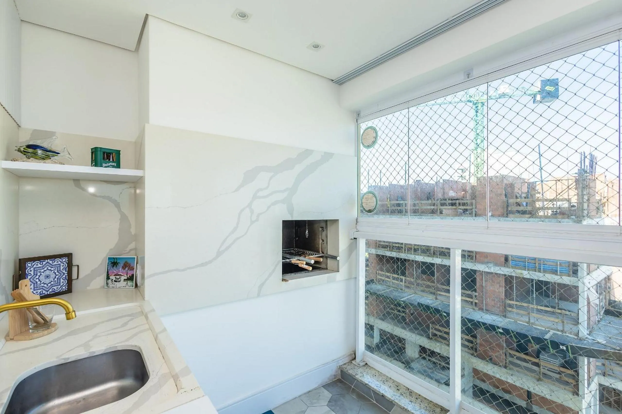 BBQ facilities in Venice Home Club - Balneário Piçarras