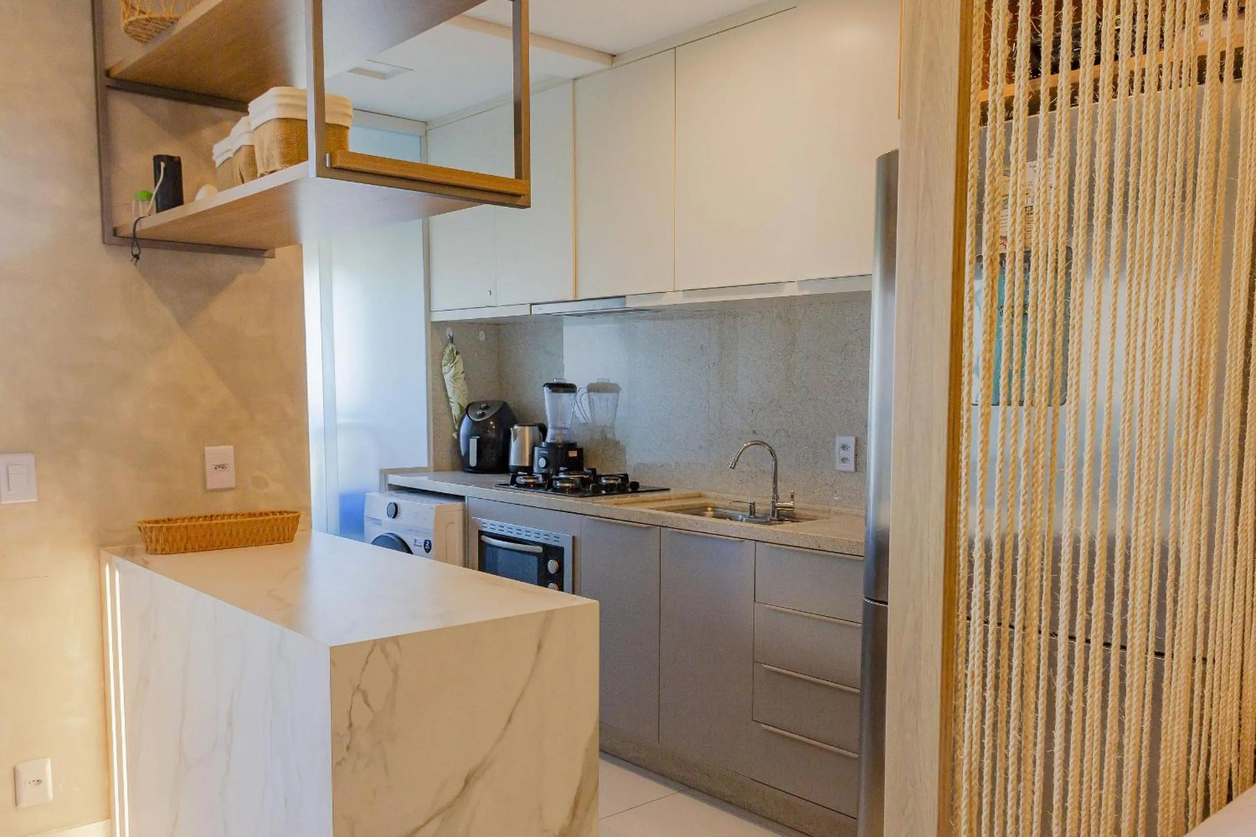 Kitchen or kitchenette in Venice Home Club - Balneário Piçarras