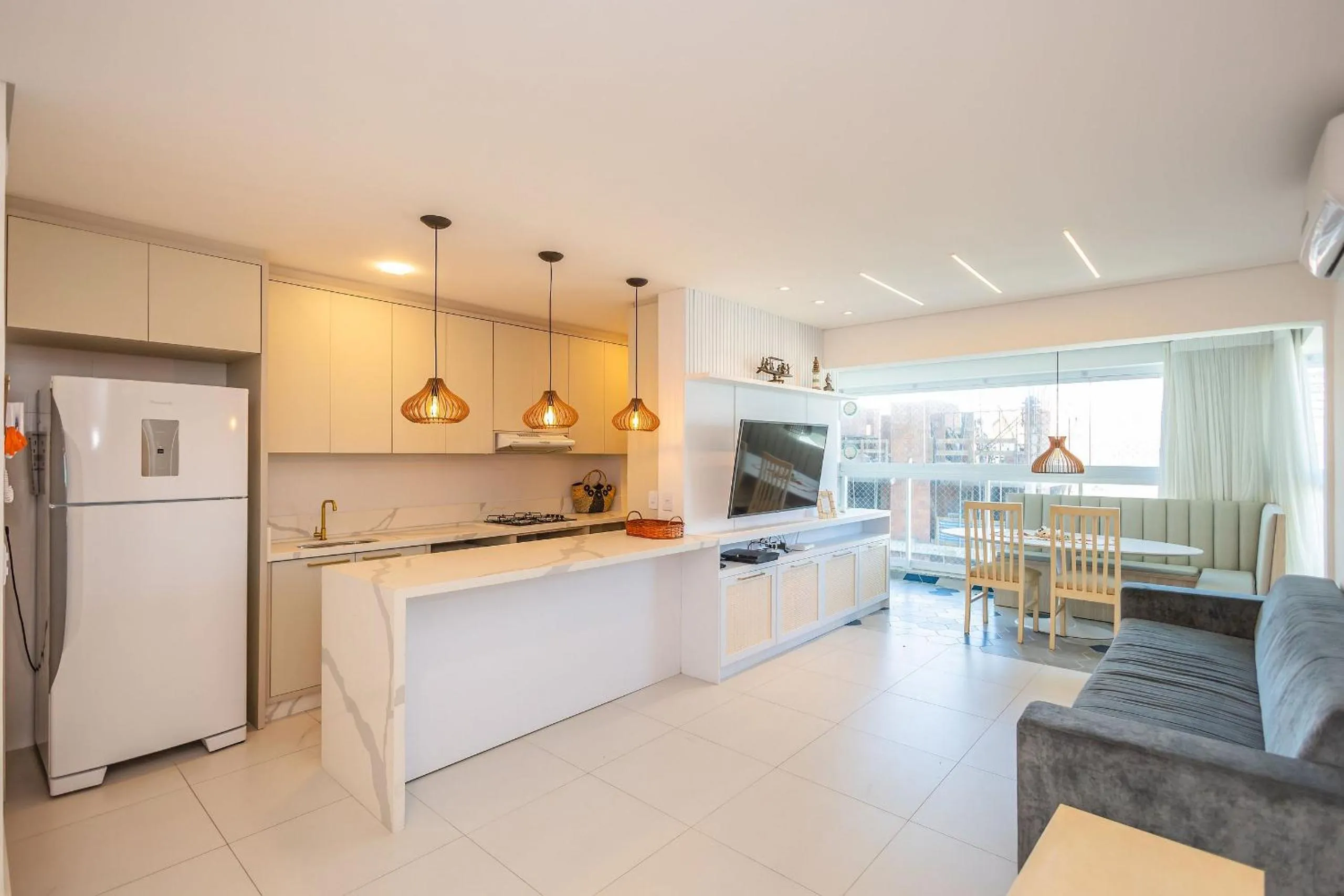 Living room in Venice Home Club - Balneário Piçarras