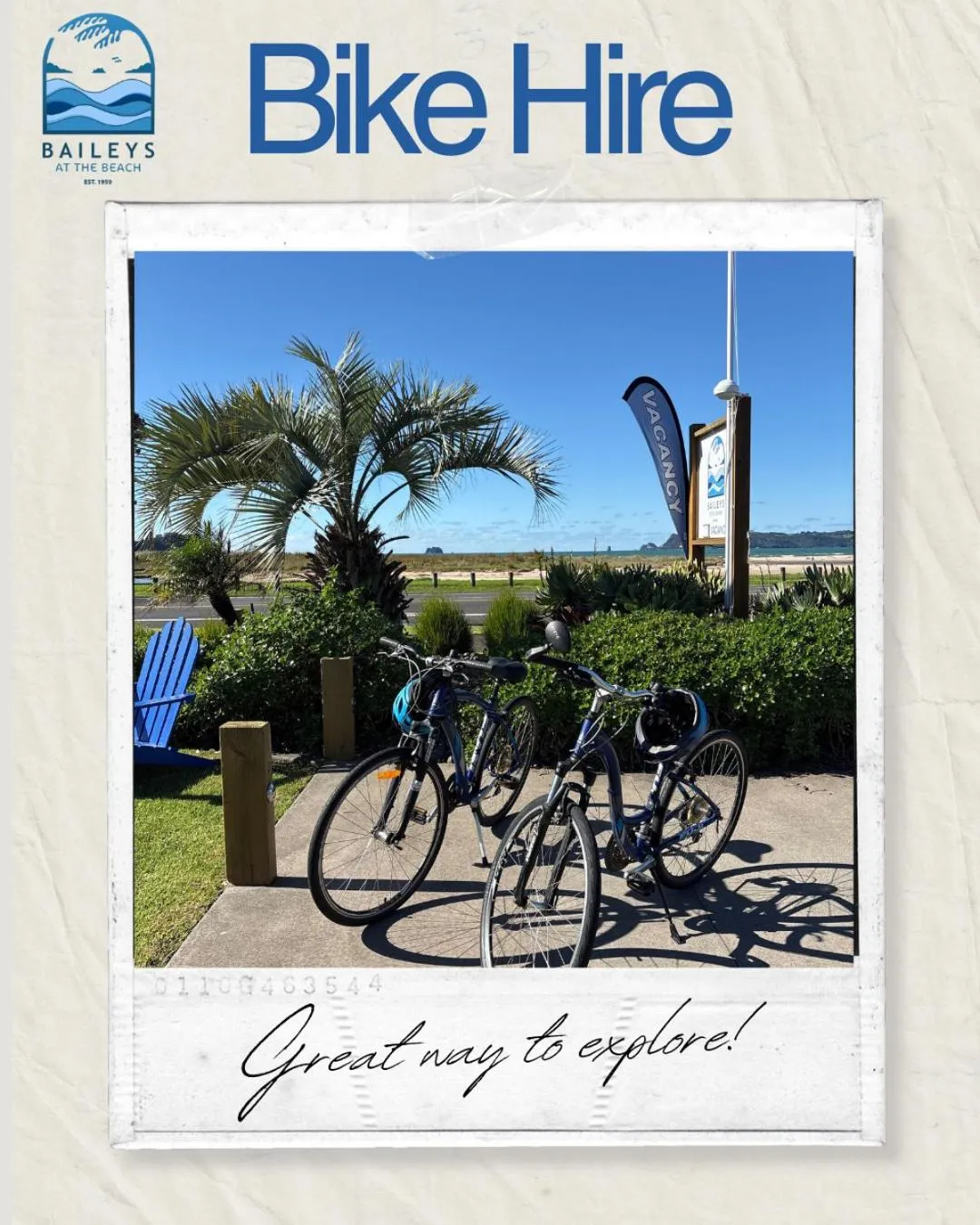 Cycling in Baileys At The Beach