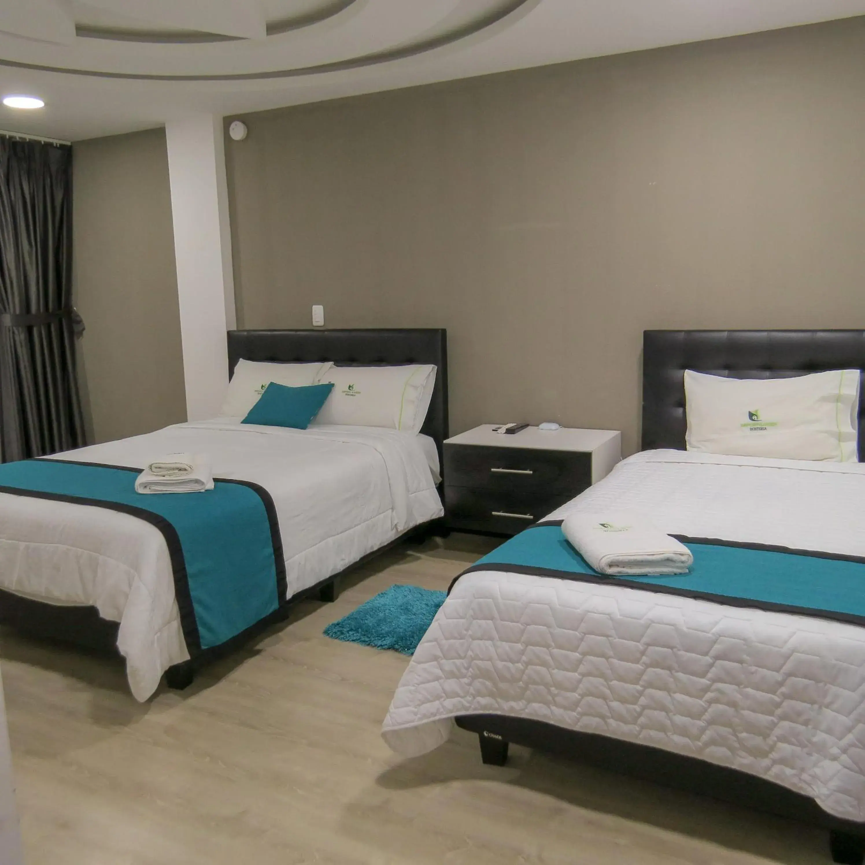 Bed in Hosteria Airport Garden Bed in Hosteria Airport Garden